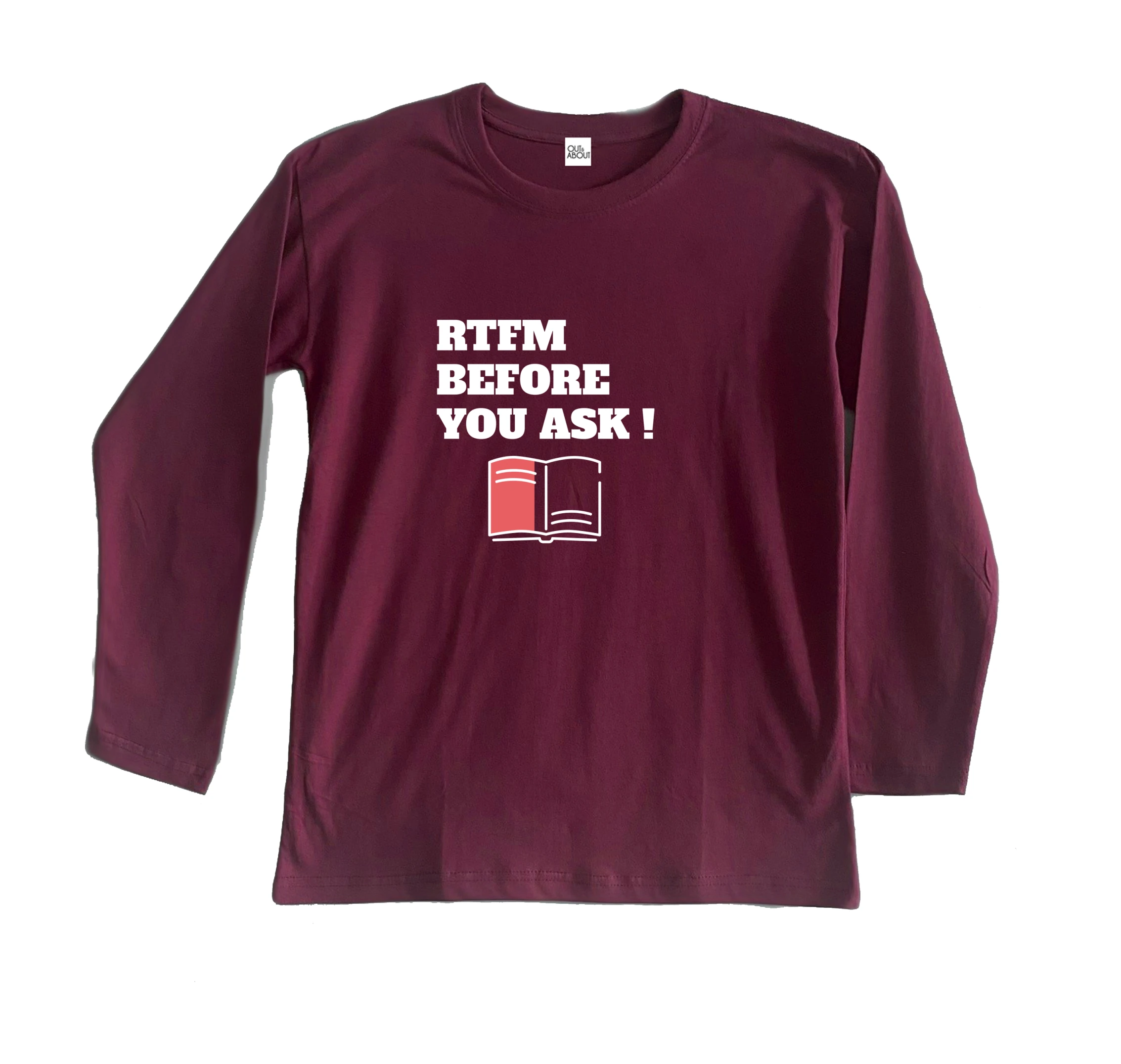 חולצה ארוכה RTFM חולצה ארוכה RTFM