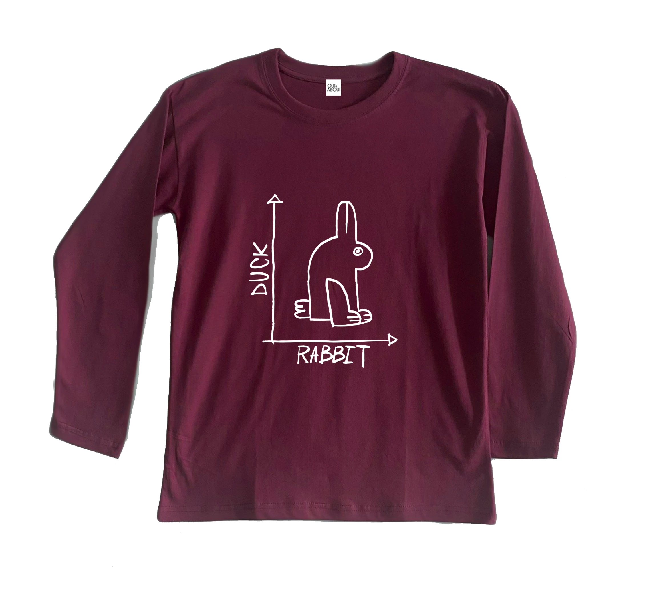 בייסיק ארוך ברווז ארנב – 3XL, בורדו