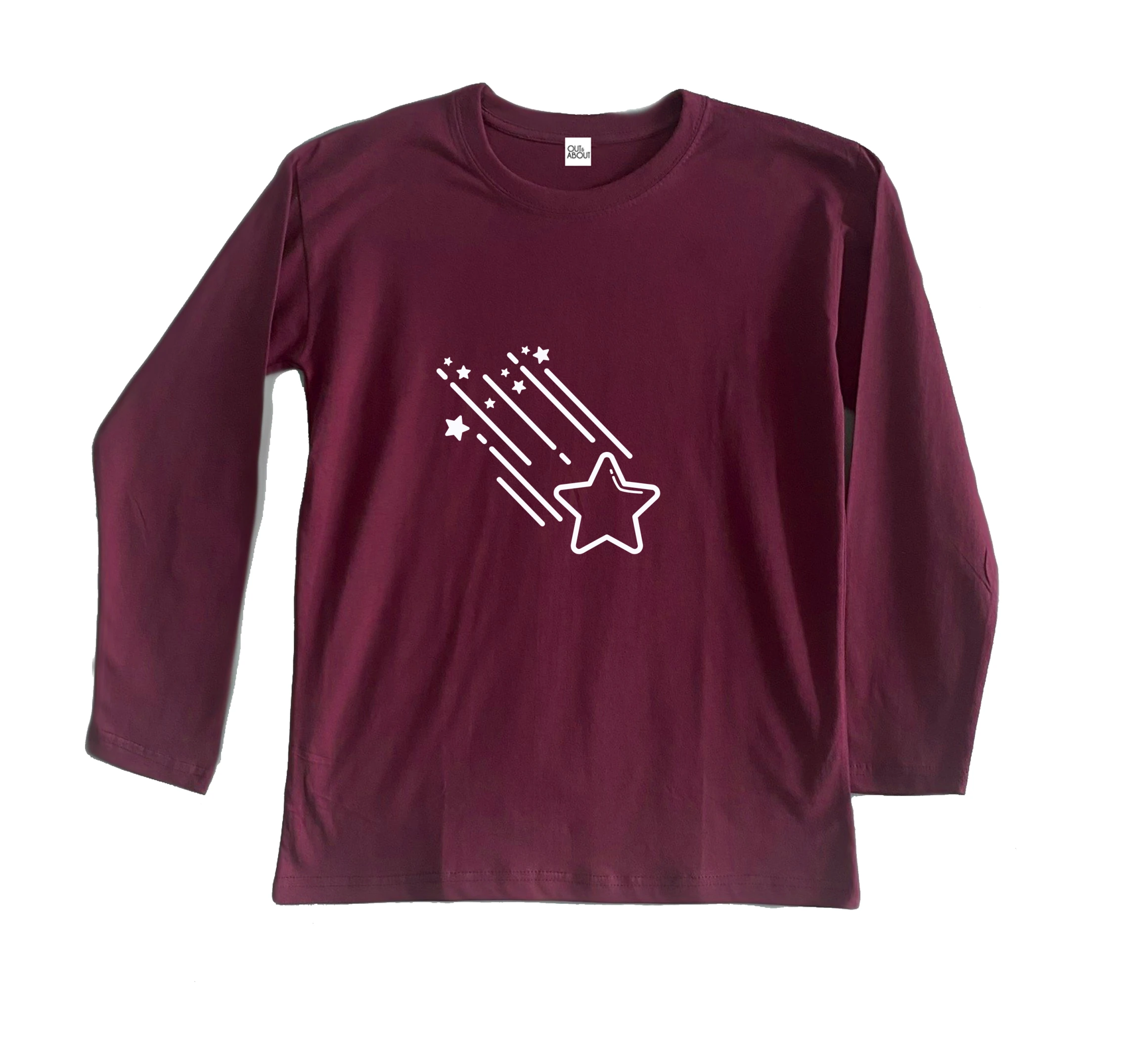 חולצה ארוכה כוכב שביט חולצה ארוכה כוכב שביט