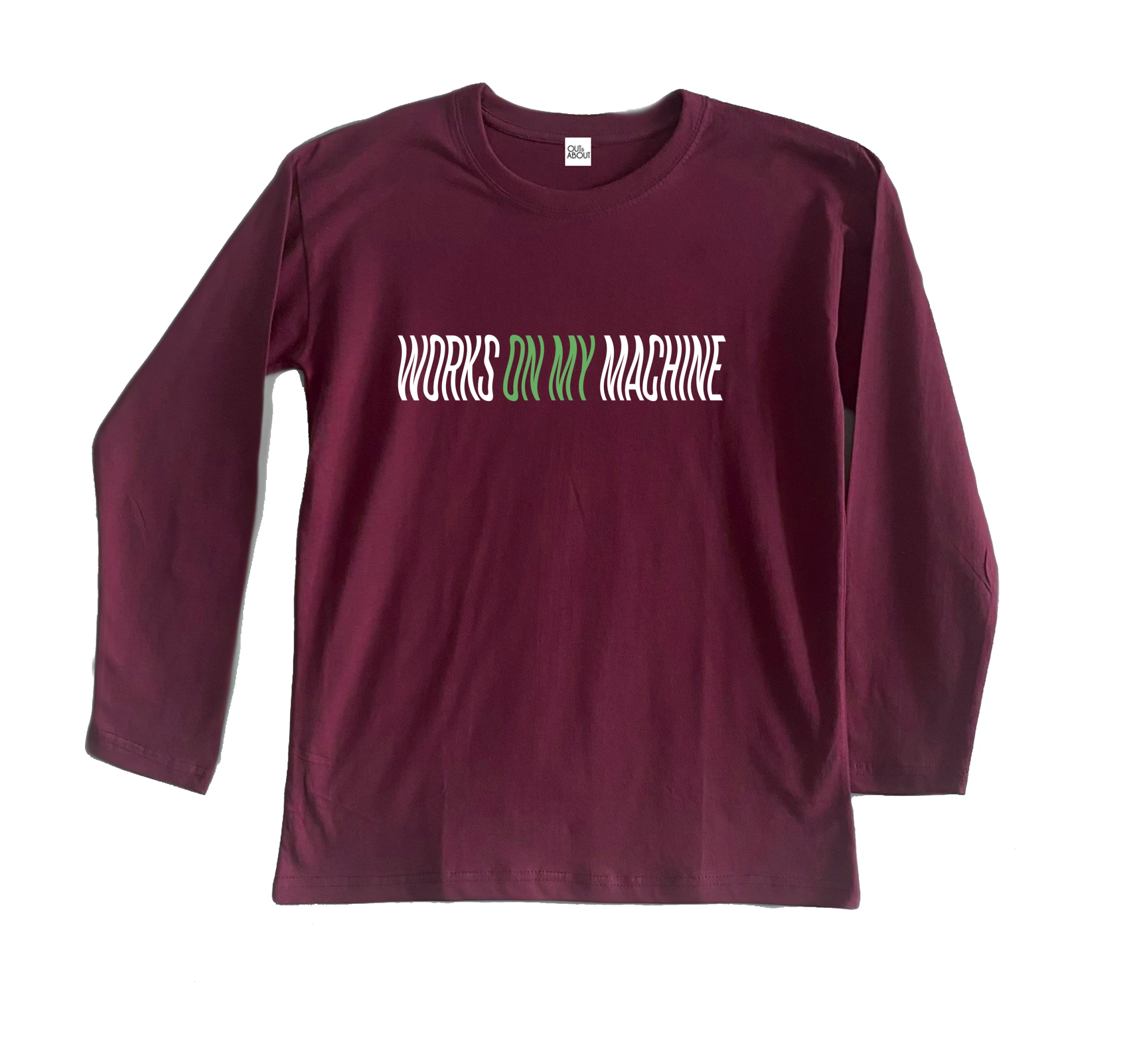 חולצה ארוכה עובד אצלי חולצה ארוכה עובד אצלי