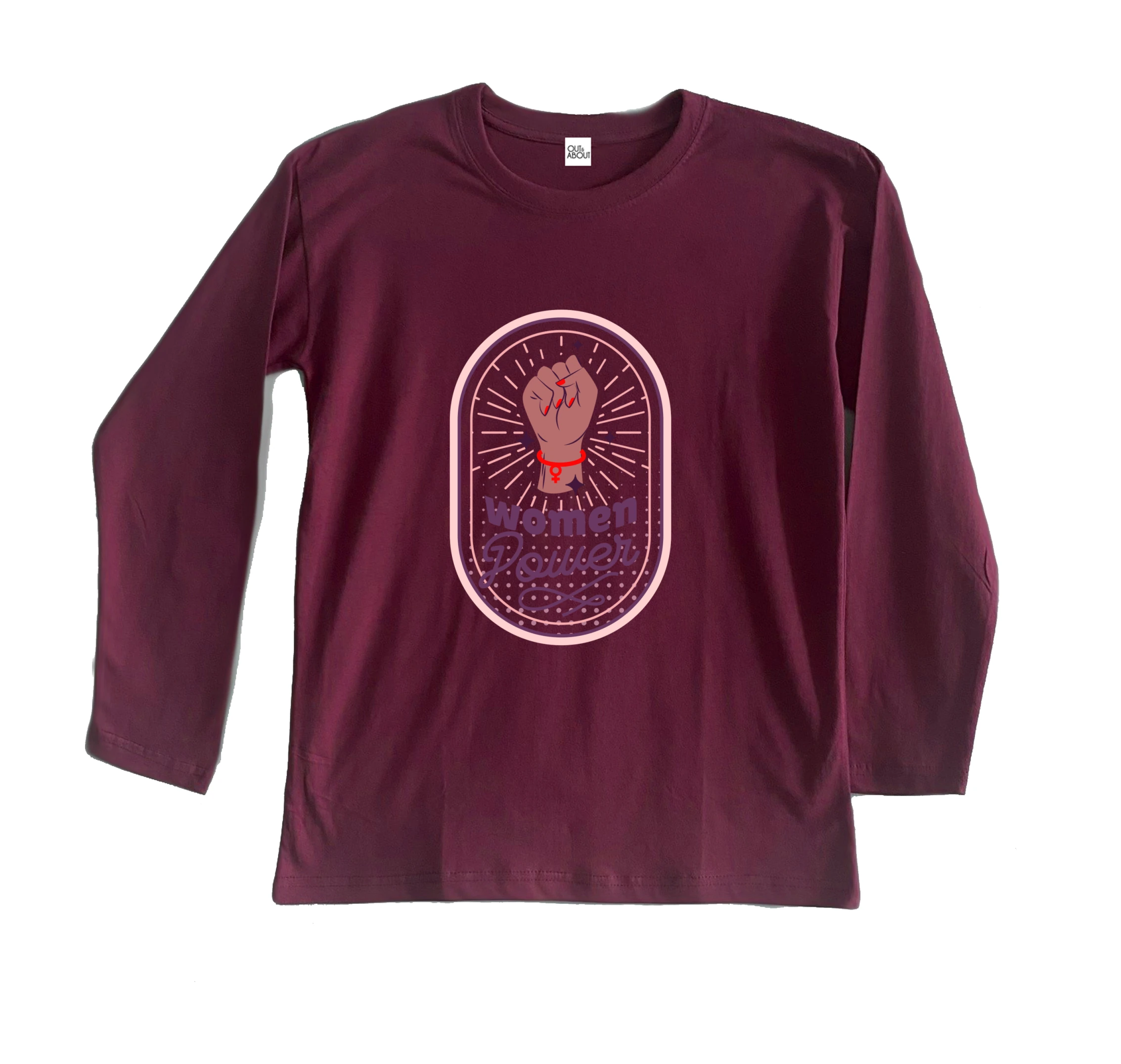 חולצה ארוכה women power חולצה ארוכה women power