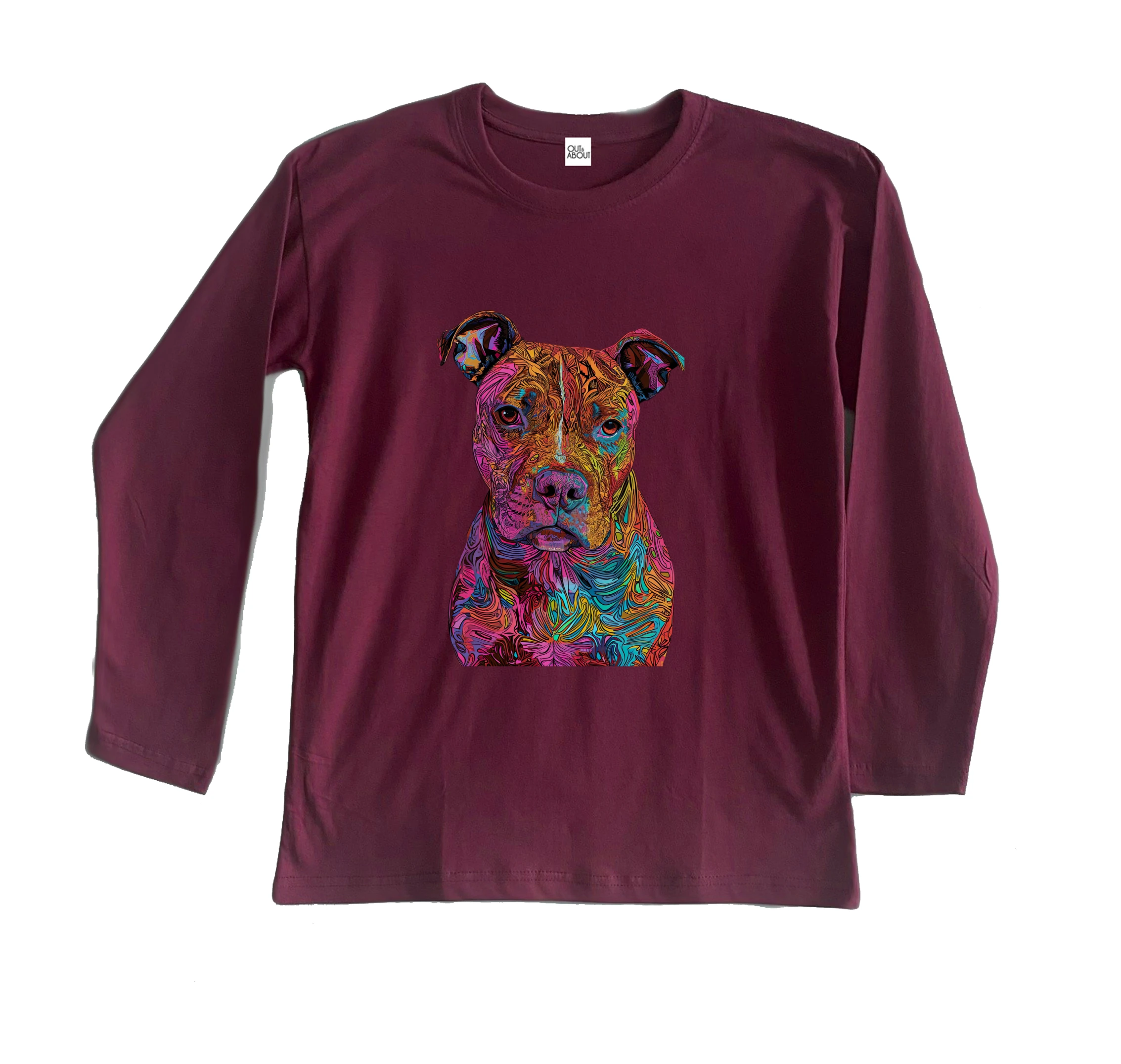 חולצה ארוכה Triangulated dog 7 חולצה ארוכה Triangulated dog 7