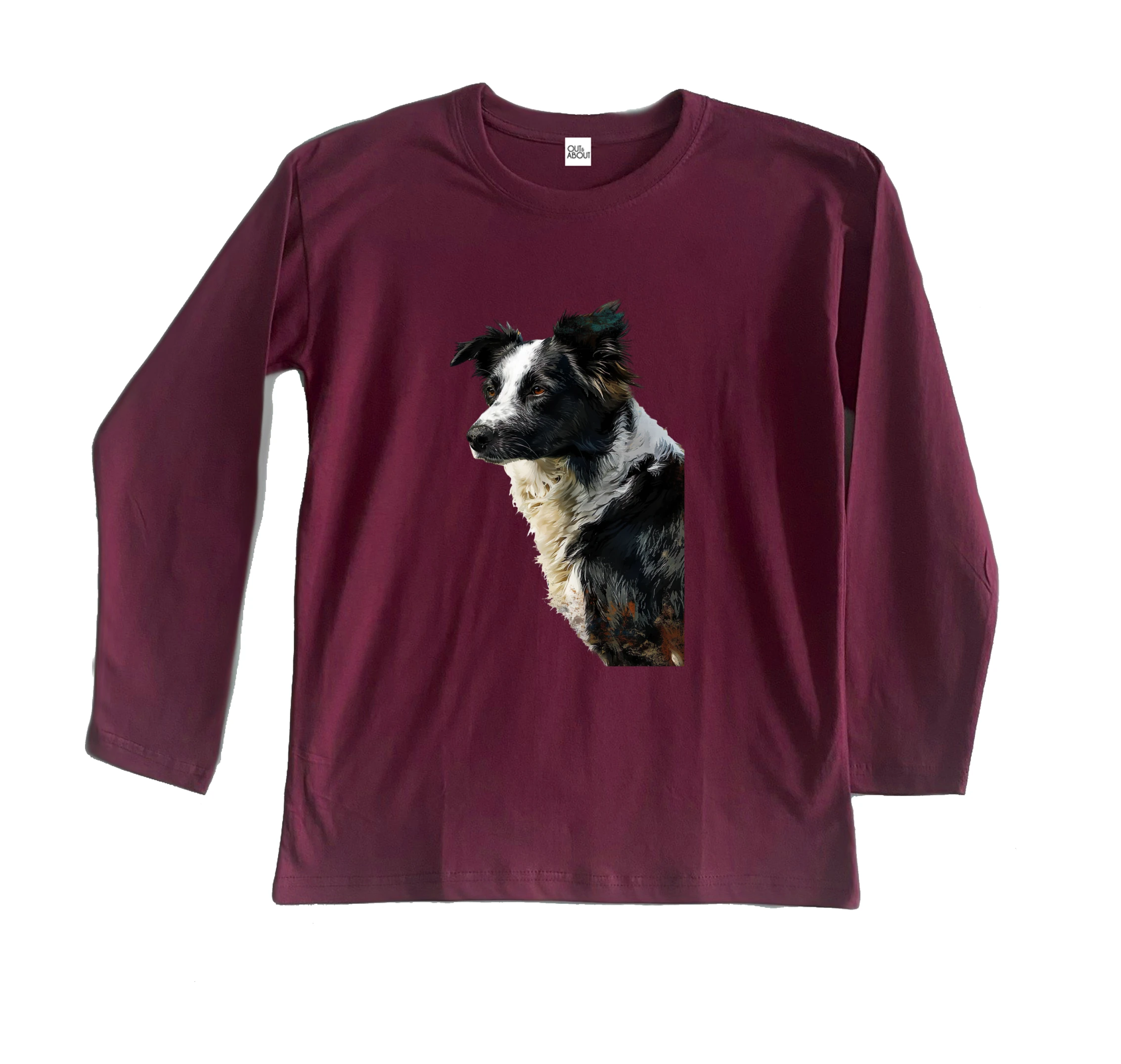 חולצה ארוכה Border Collie 2 חולצה ארוכה Border Collie 2