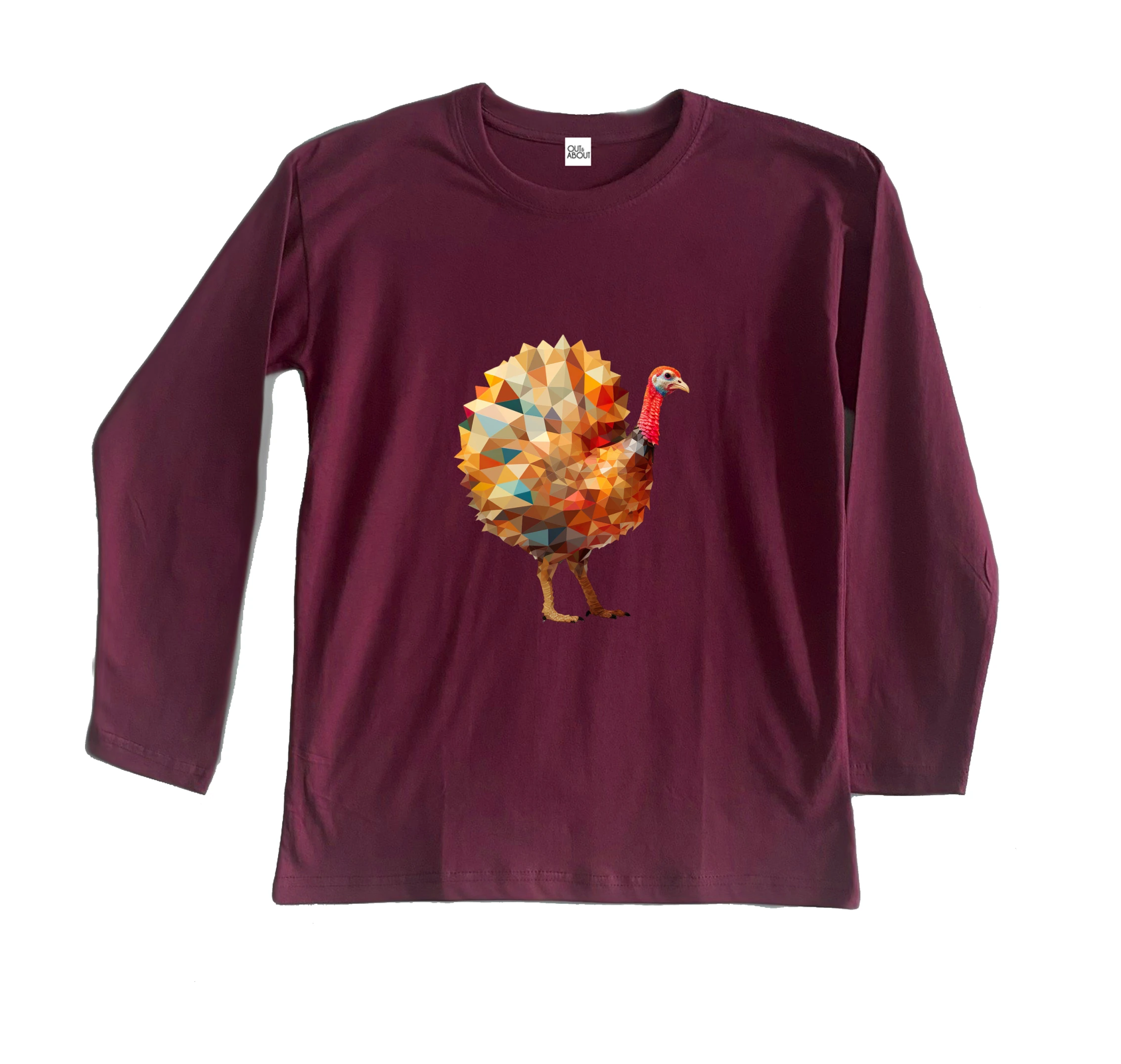 חולצה ארוכה Triangulated Turkey 2 חולצה ארוכה Triangulated Turkey 2