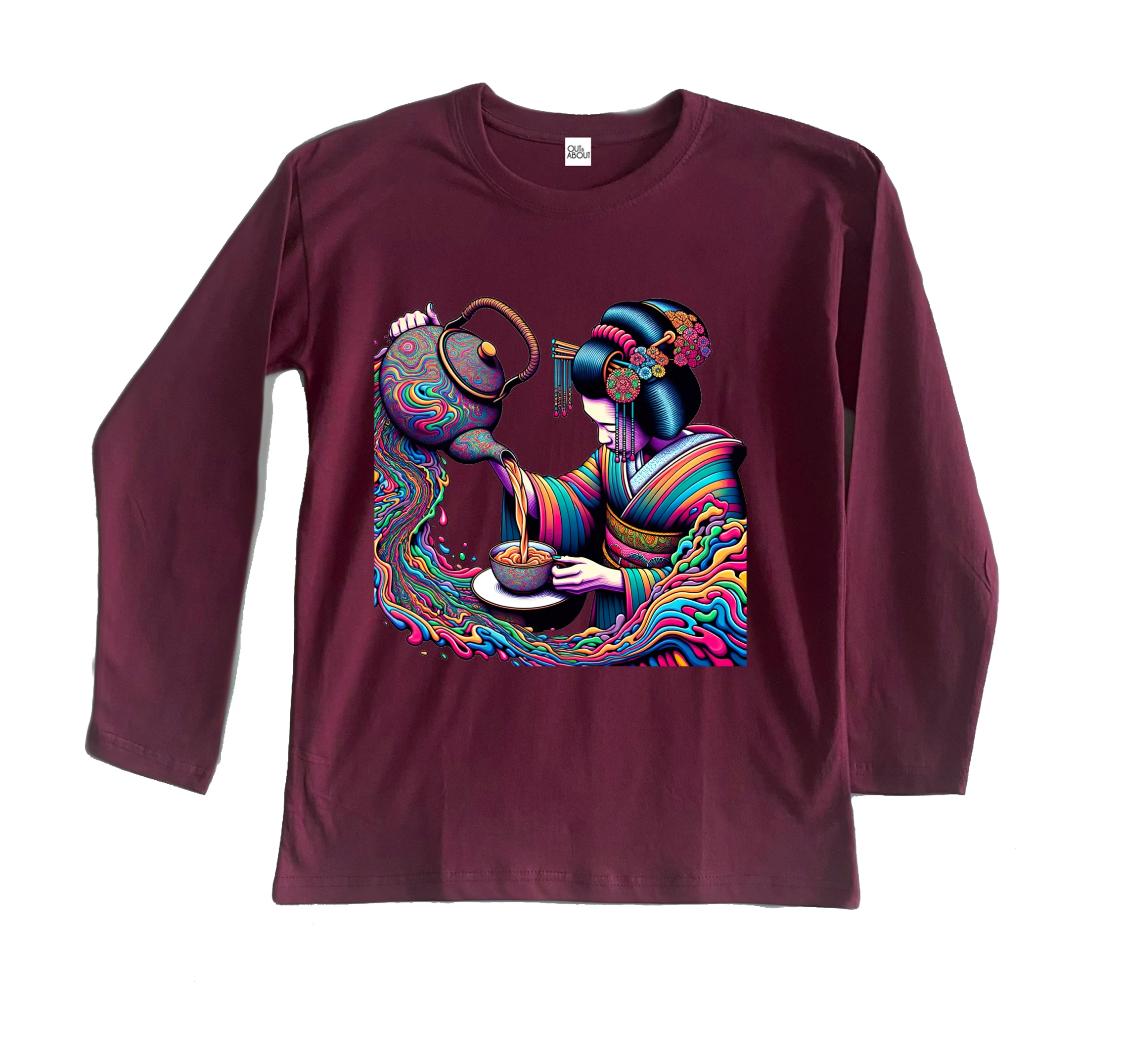 חולצה ארוכה Geisha Moment 16