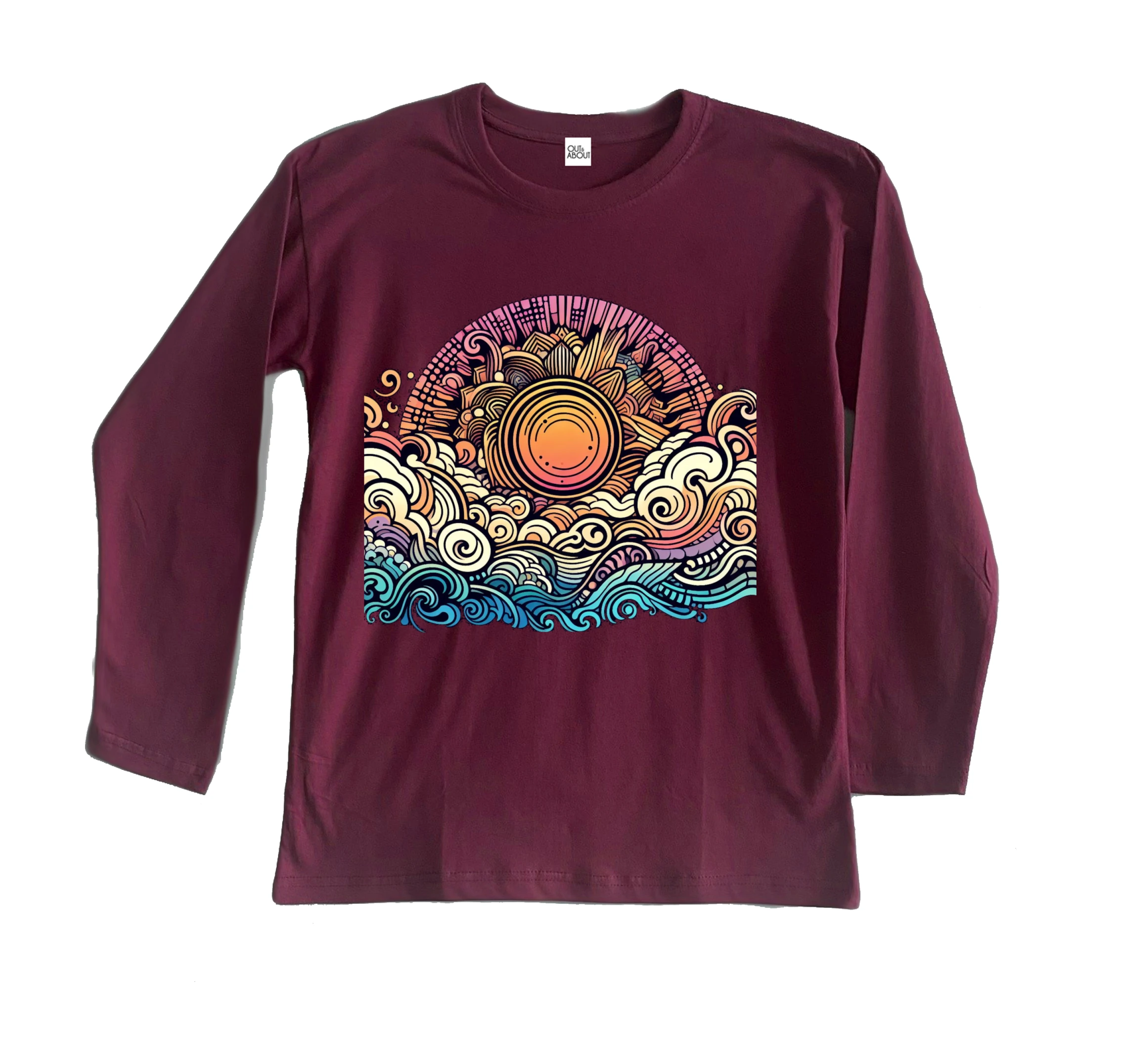 חולצה ארוכה sunset 1 חולצה ארוכה sunset 1