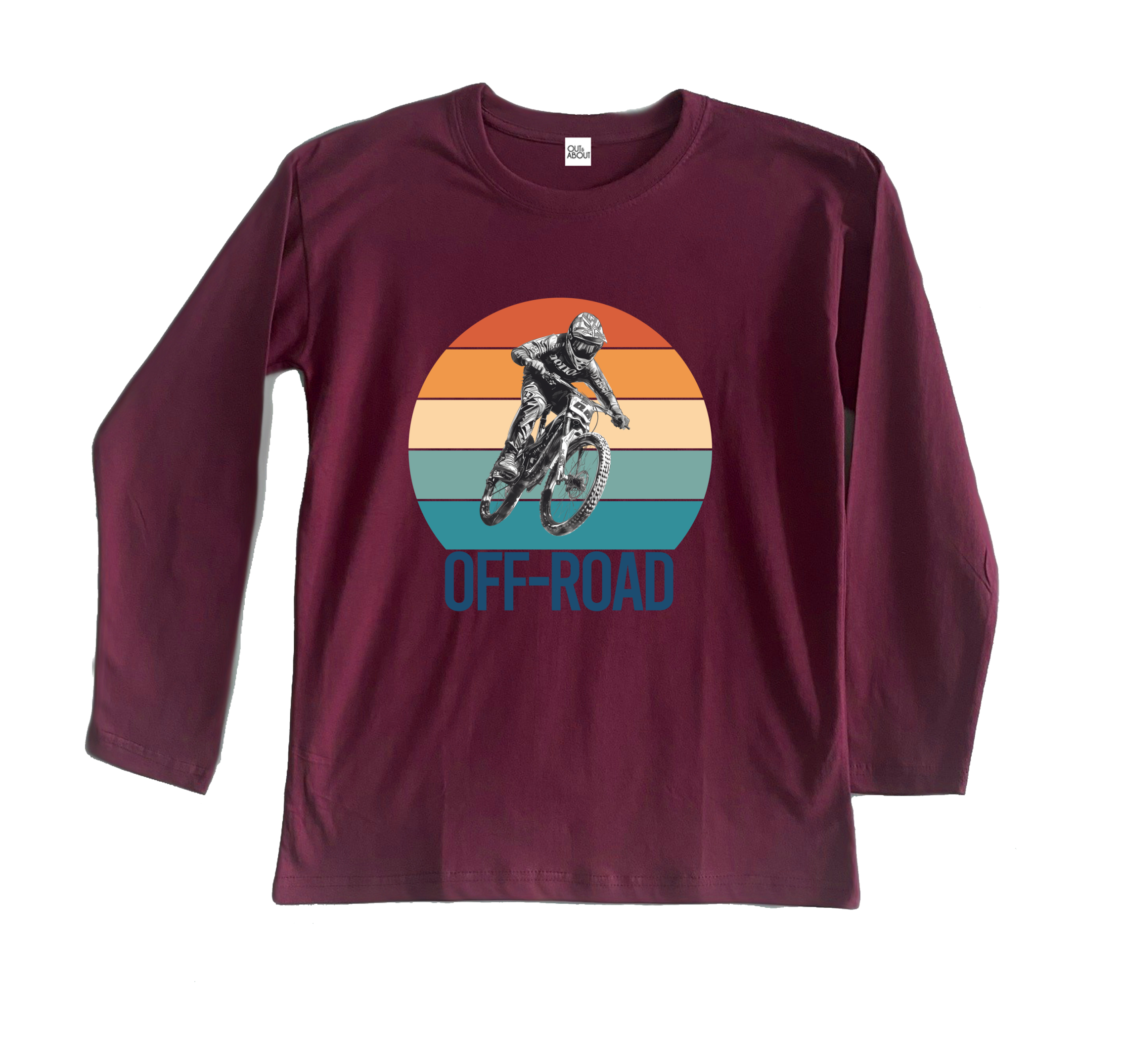 בייסיק ארוך אופני שטח בשקיעה