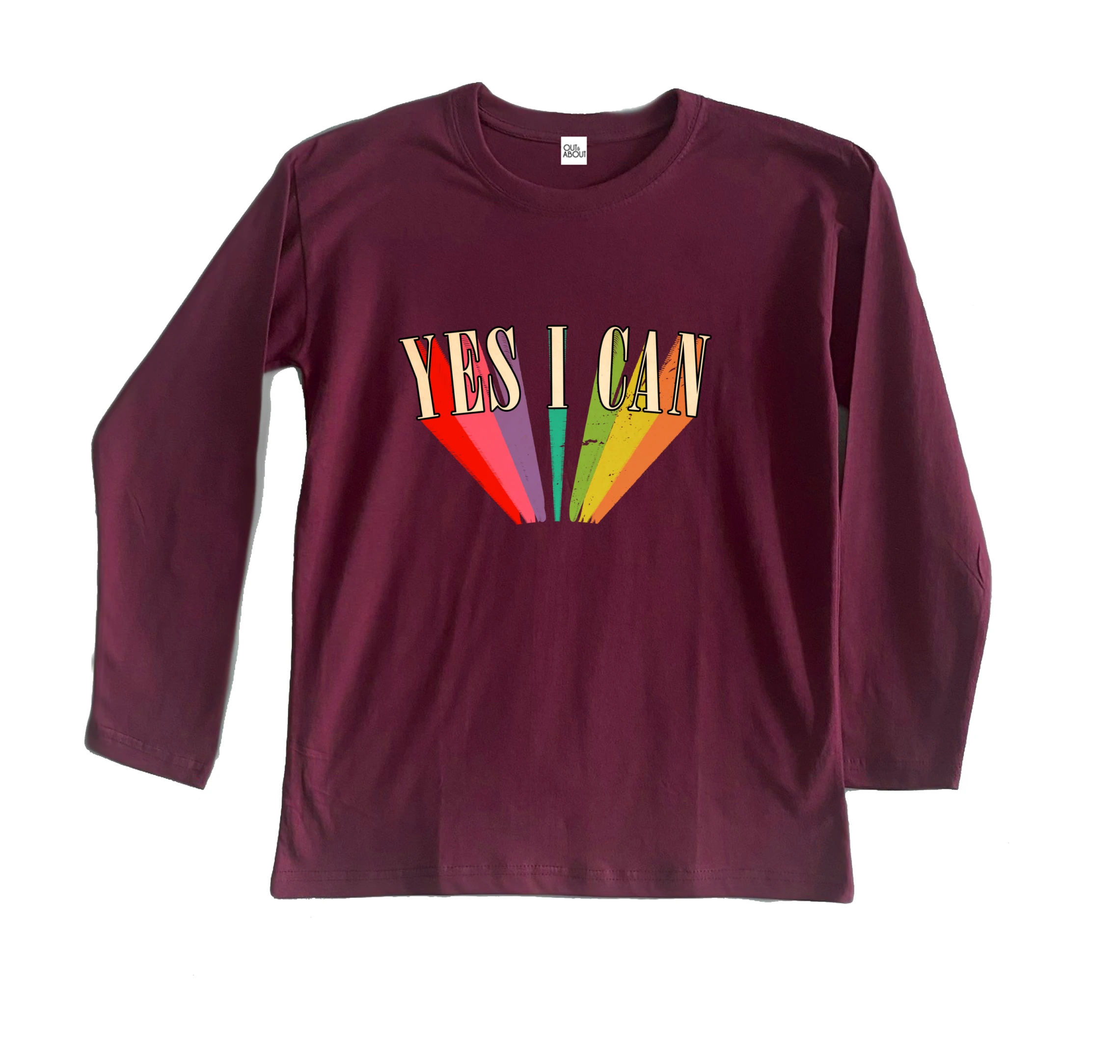 חולצה ארוכה yes I can חולצה ארוכה yes I can