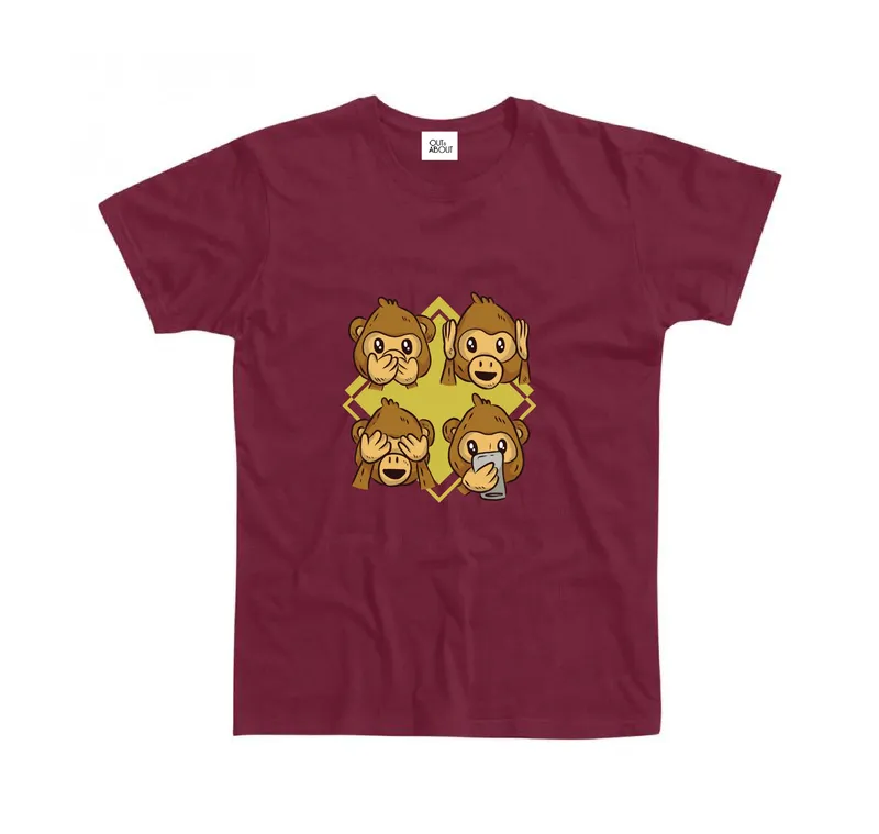 Basic T-shirt Monkeys Telephone