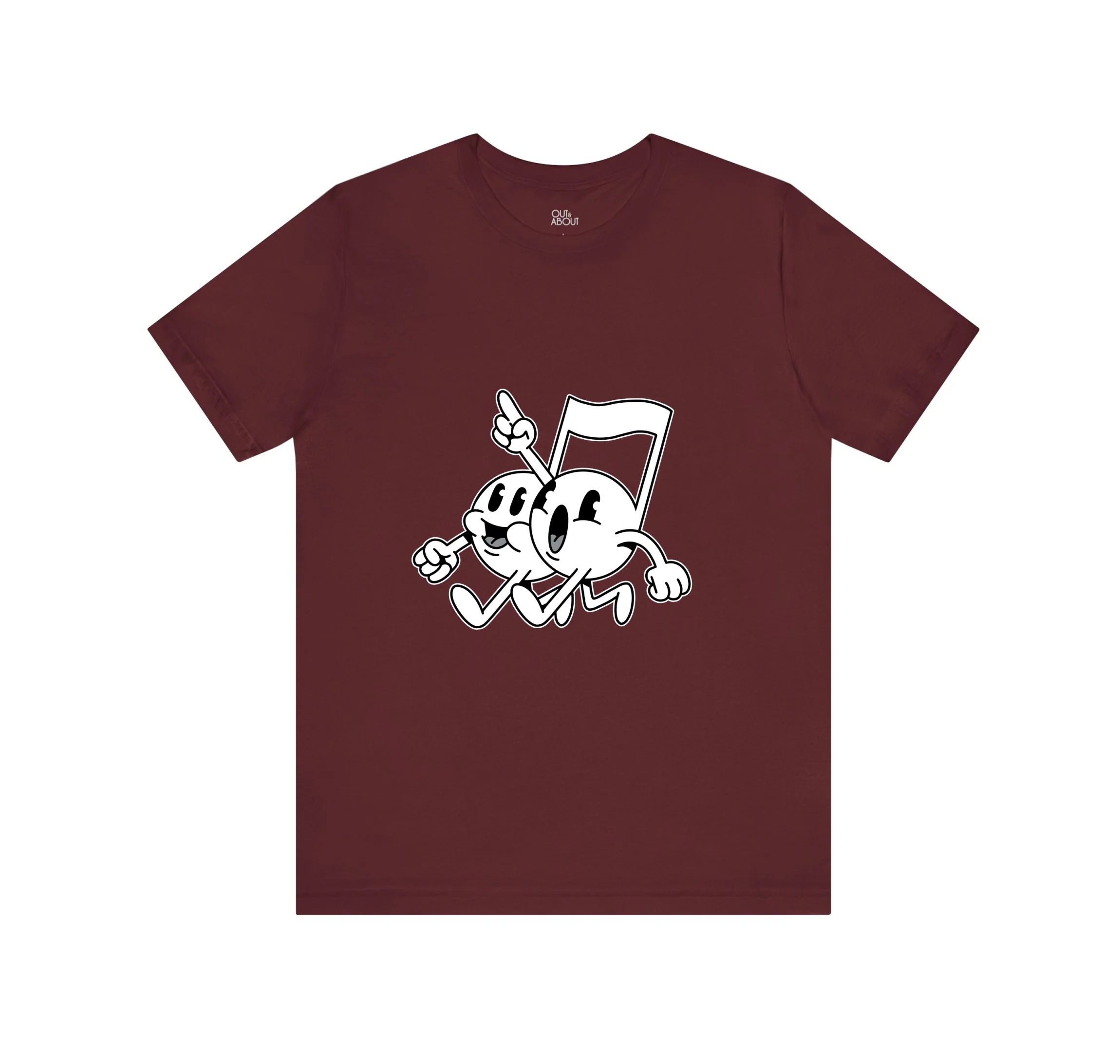 בייסיק טי תווים רטרו