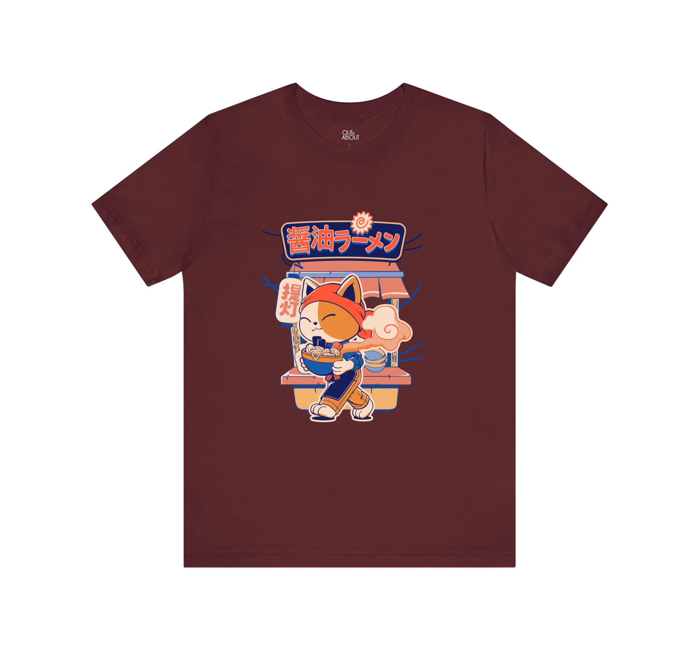 חולצה חתול ראמן חולצה חתול ראמן