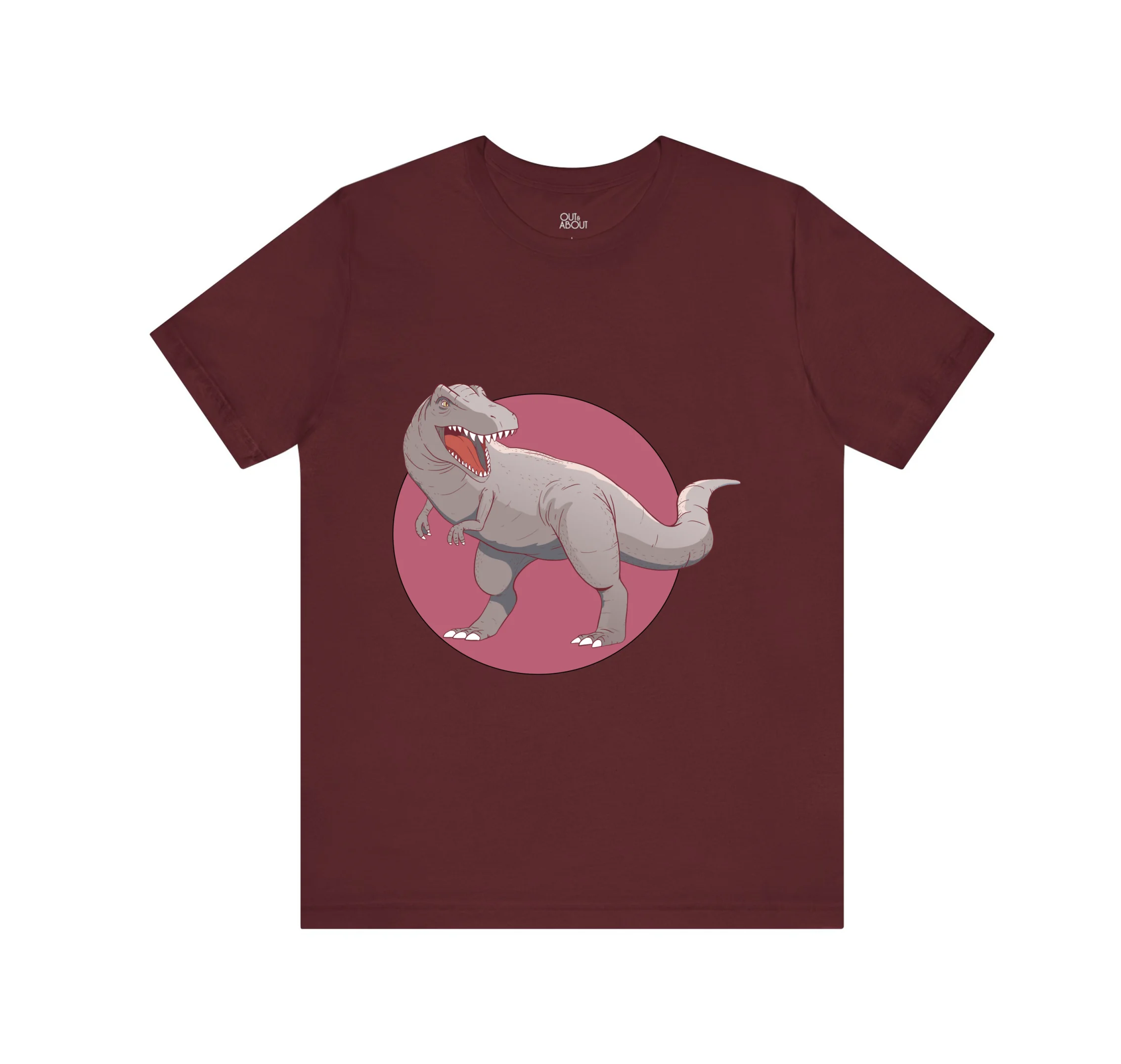 חולצה טי רקס ורוד חולצה טי רקס ורוד