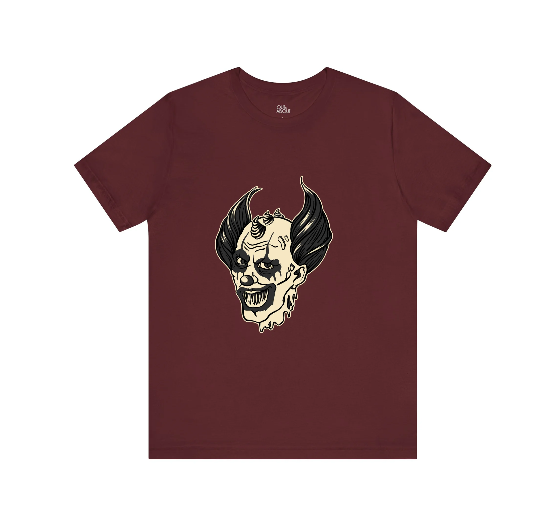 חולצה ליצן מפחיד חולצה ליצן מפחיד