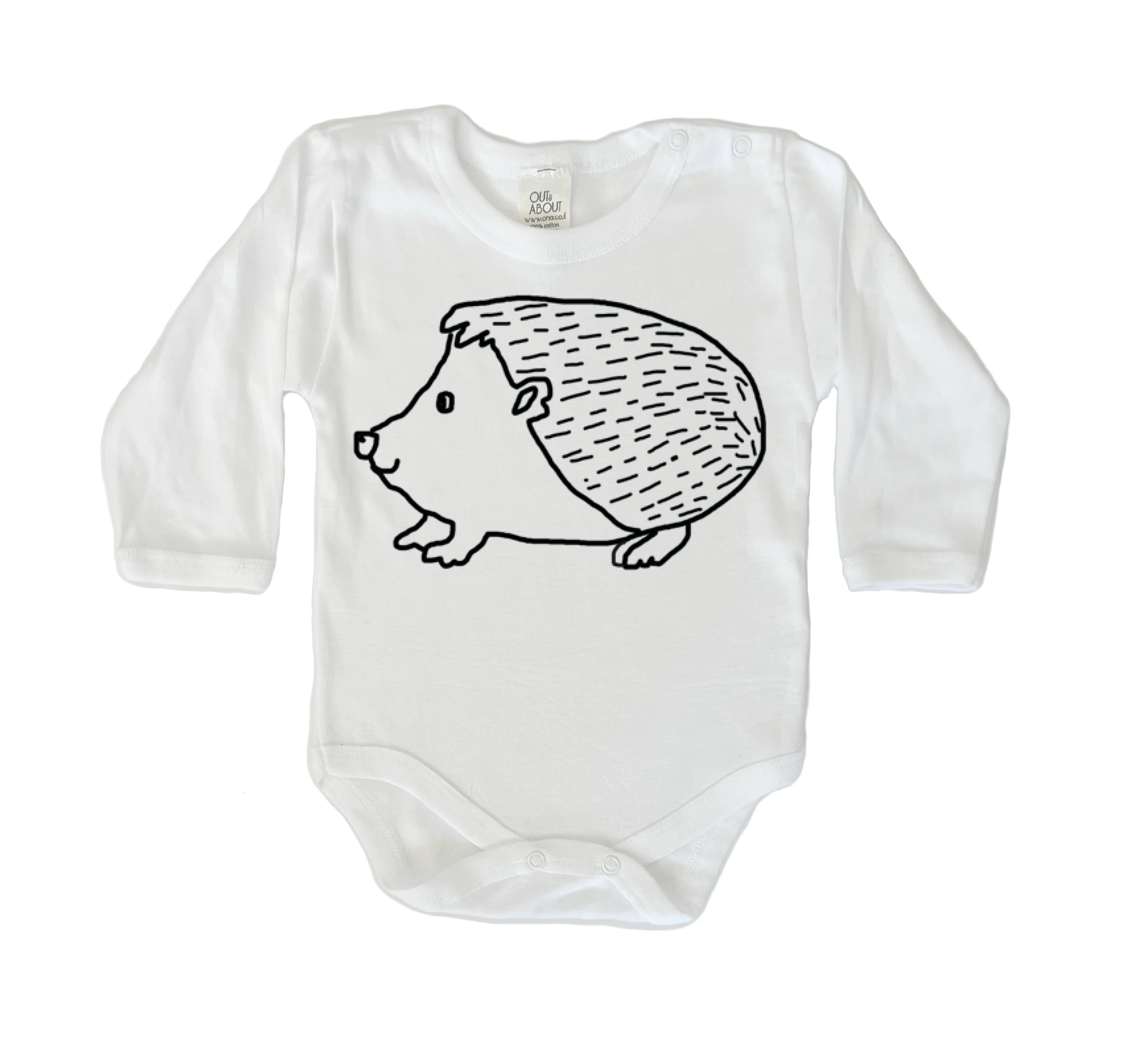 בגד גוף איור קיפוד בגד גוף איור קיפוד