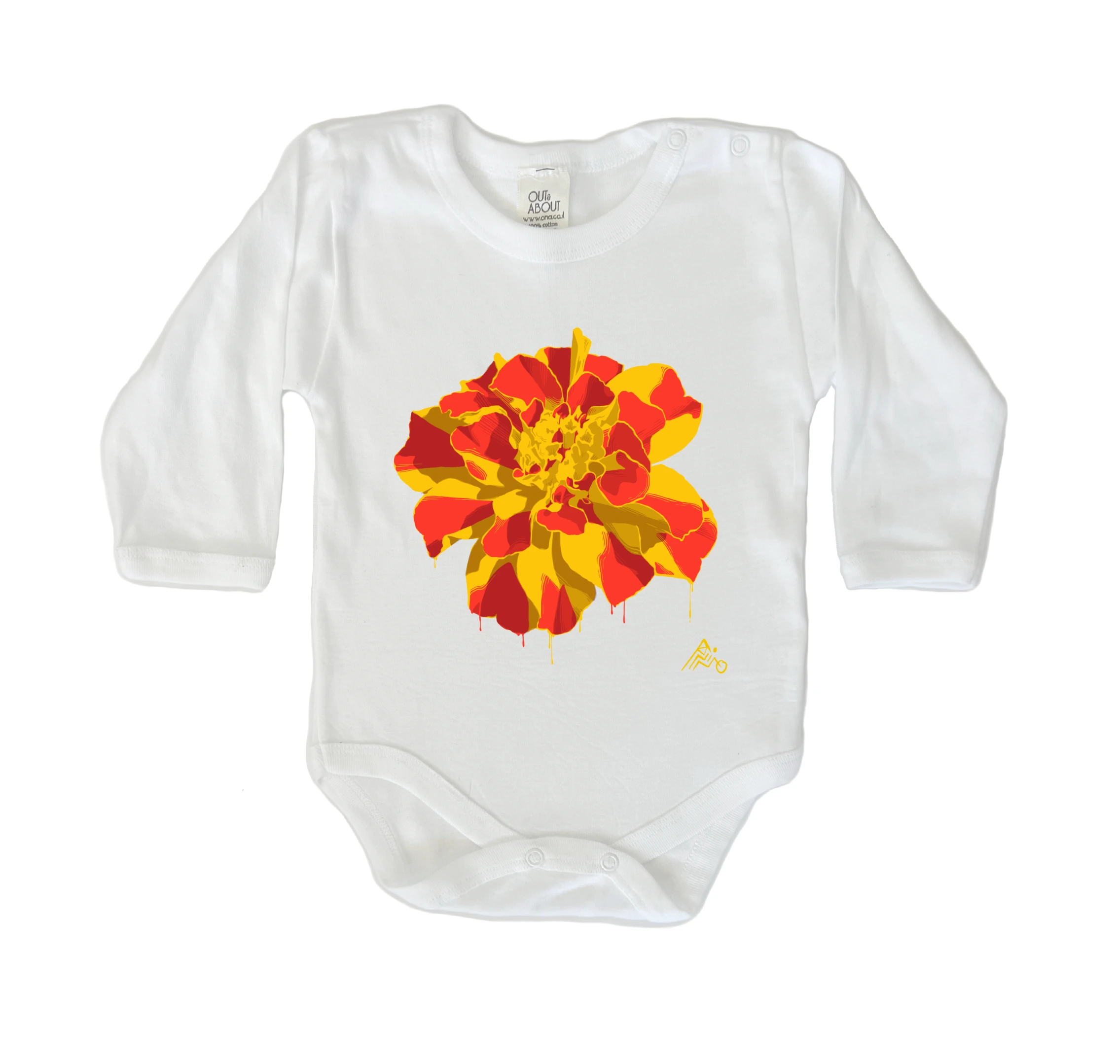 בגד גוף Yekete flowerB בגד גוף Yekete flowerB