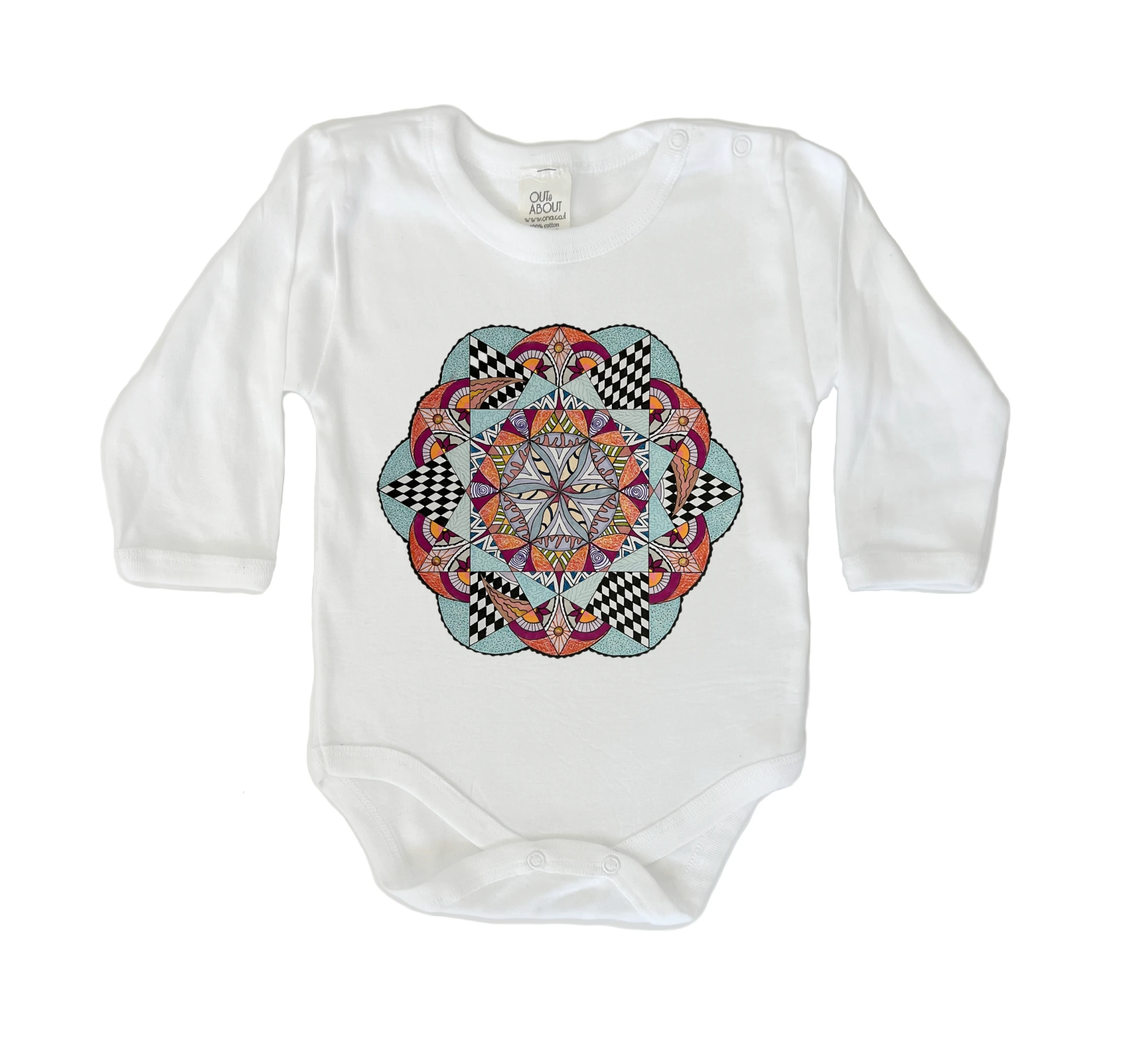 בגד גוף מנדלת דויד בגד גוף מנדלת דויד