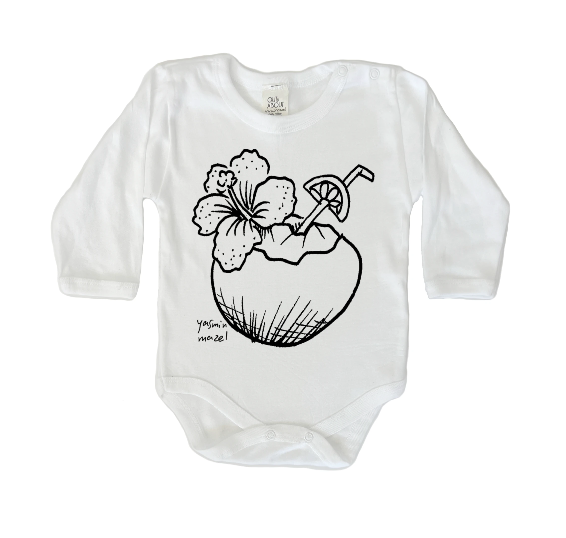 בגד גוף קוקוס בגד גוף קוקוס