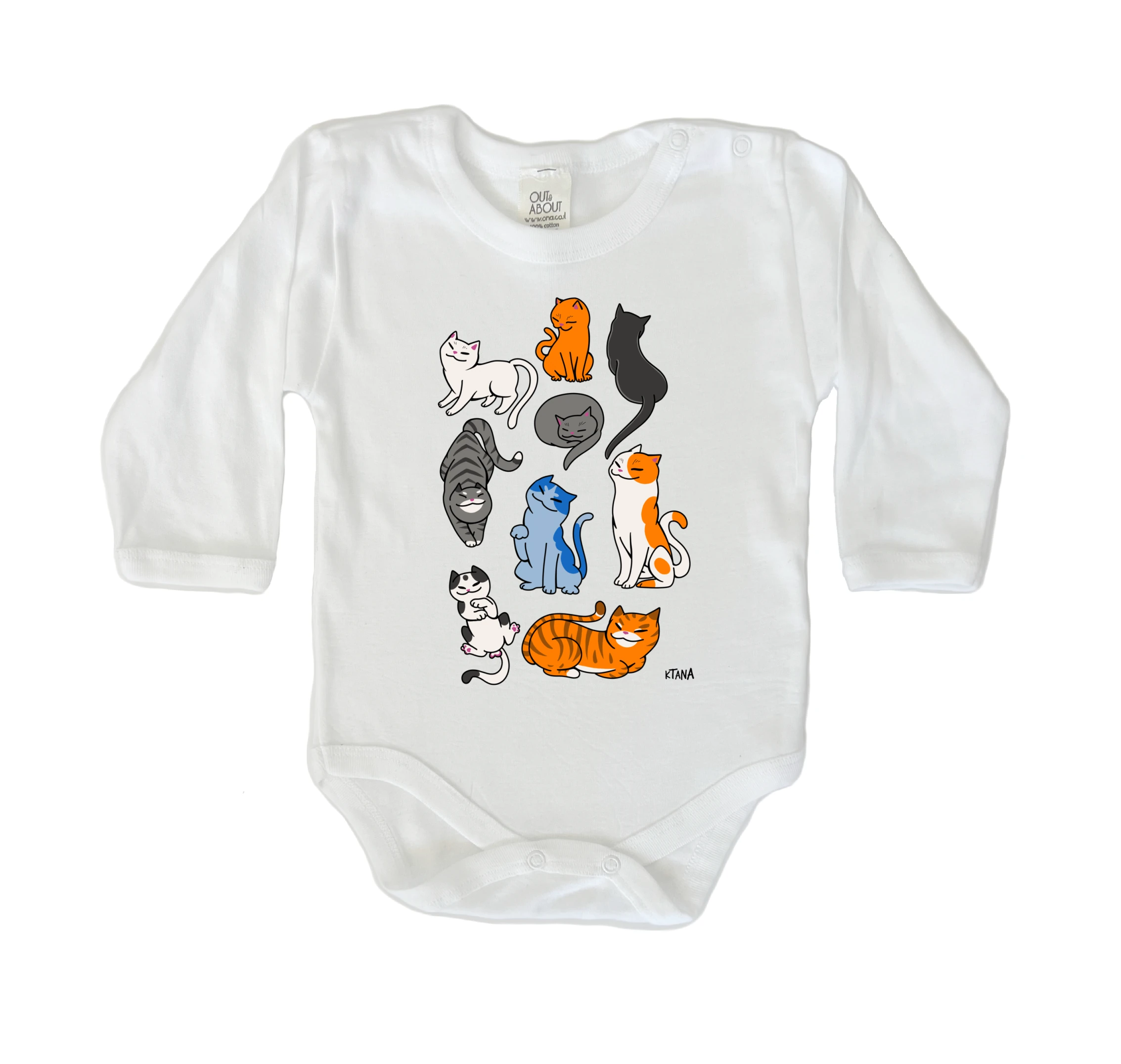 בגד גוף A lot of cats בגד גוף A lot of cats