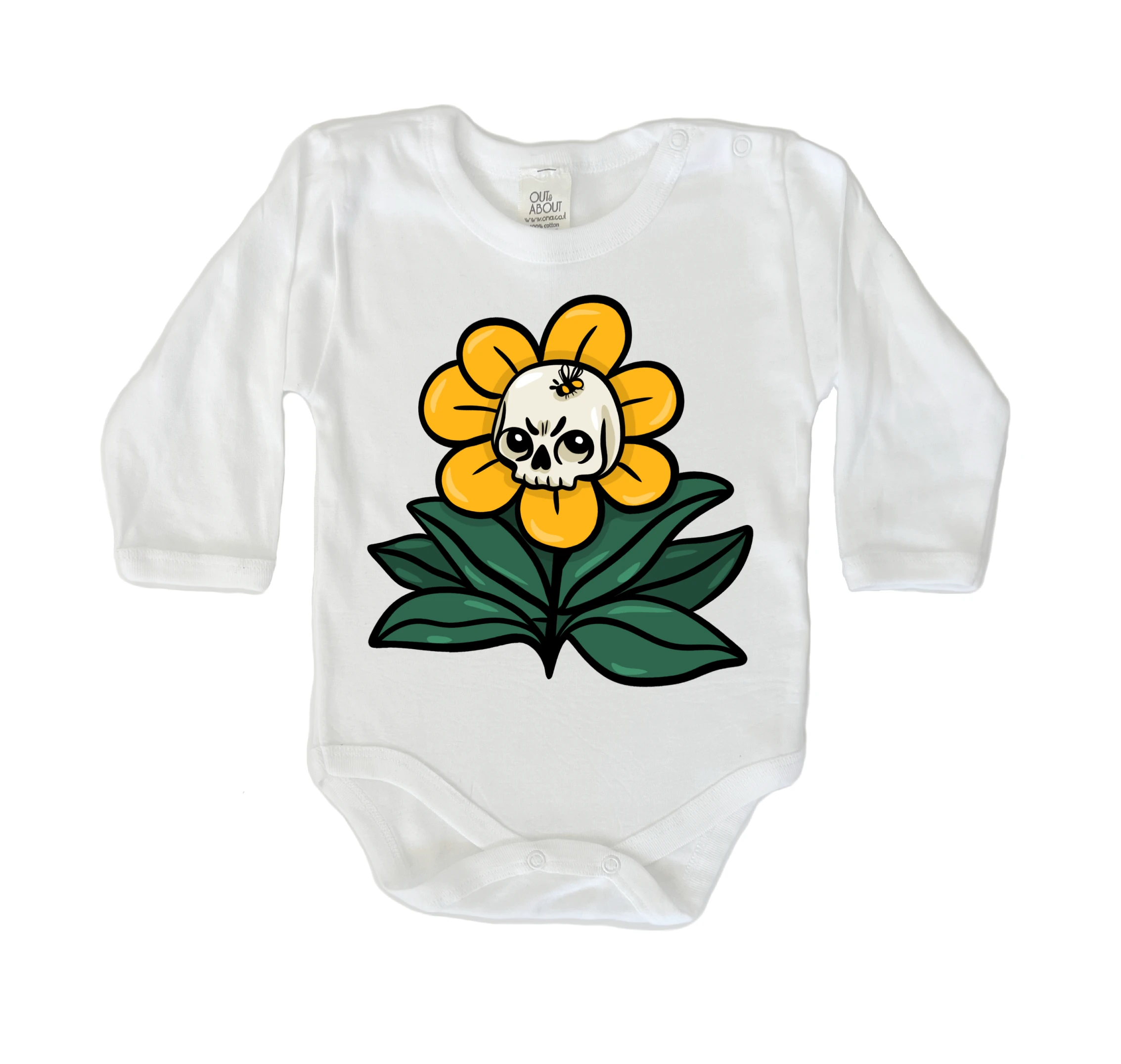 בגד גוף חרצית גולגולת בגד גוף חרצית גולגולת