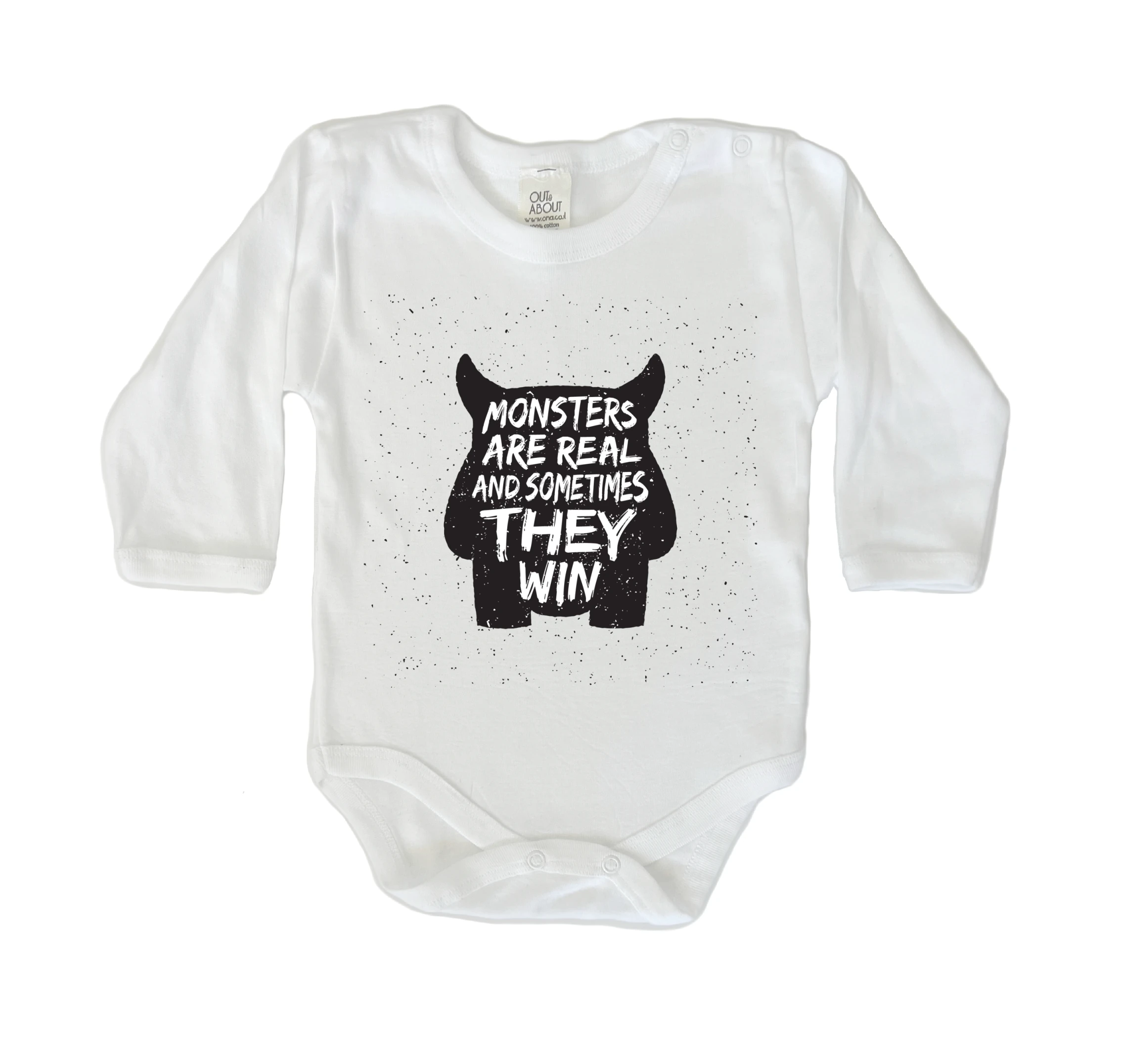 בגד גוף monster are real