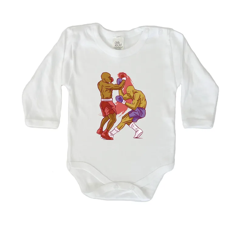 Men's boxing bodysuit