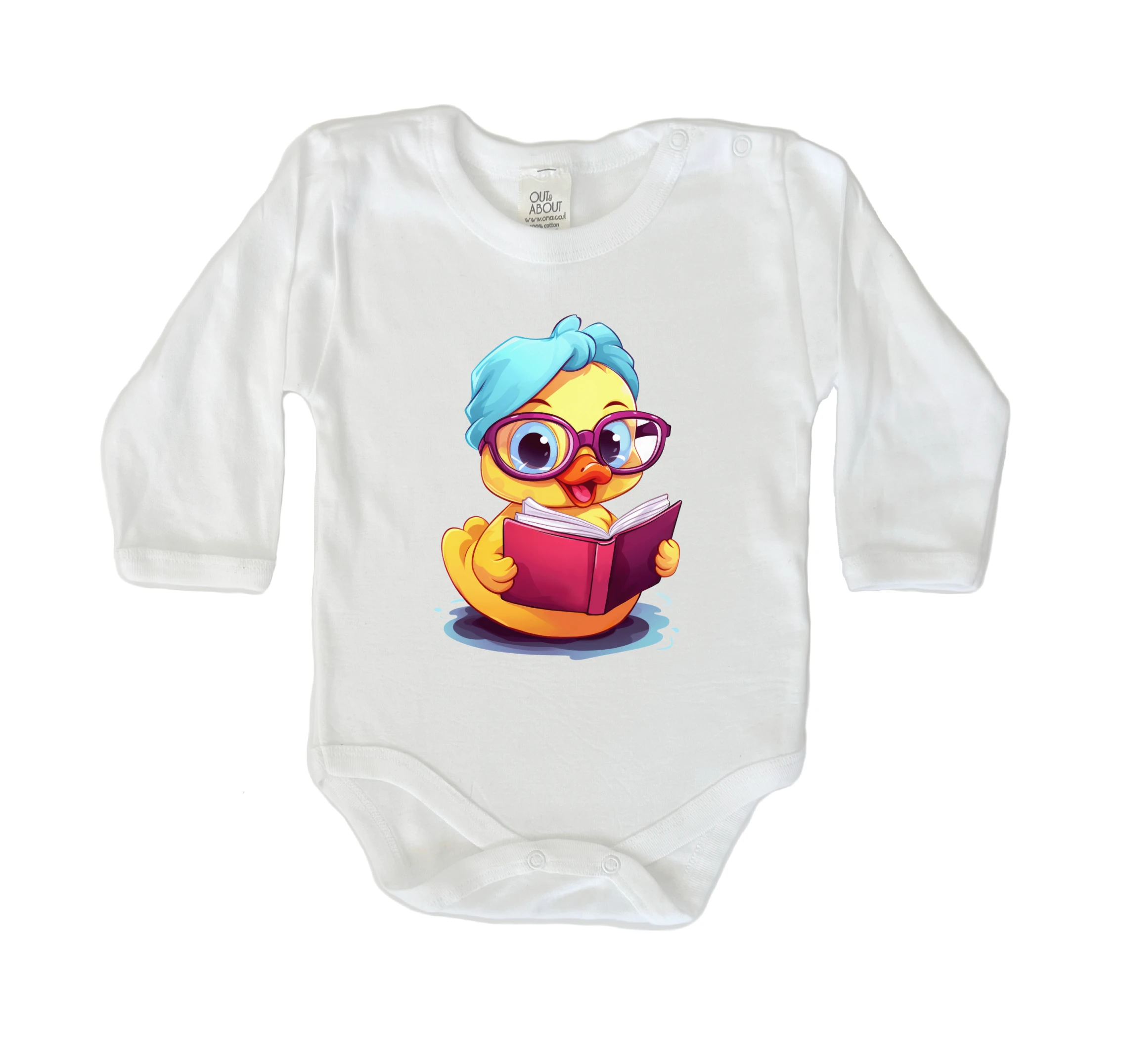 בגד גוף ברווזון גומי חמוד בגד גוף ברווזון גומי חמוד