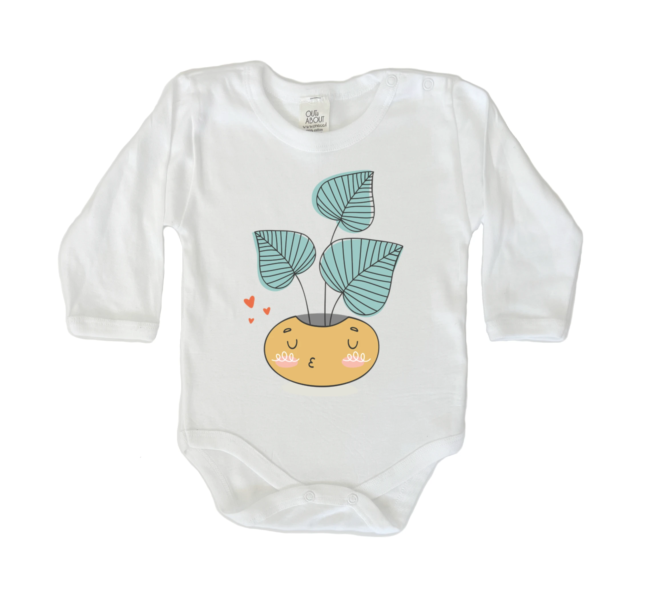 בגד גוף עציץ מנמנם