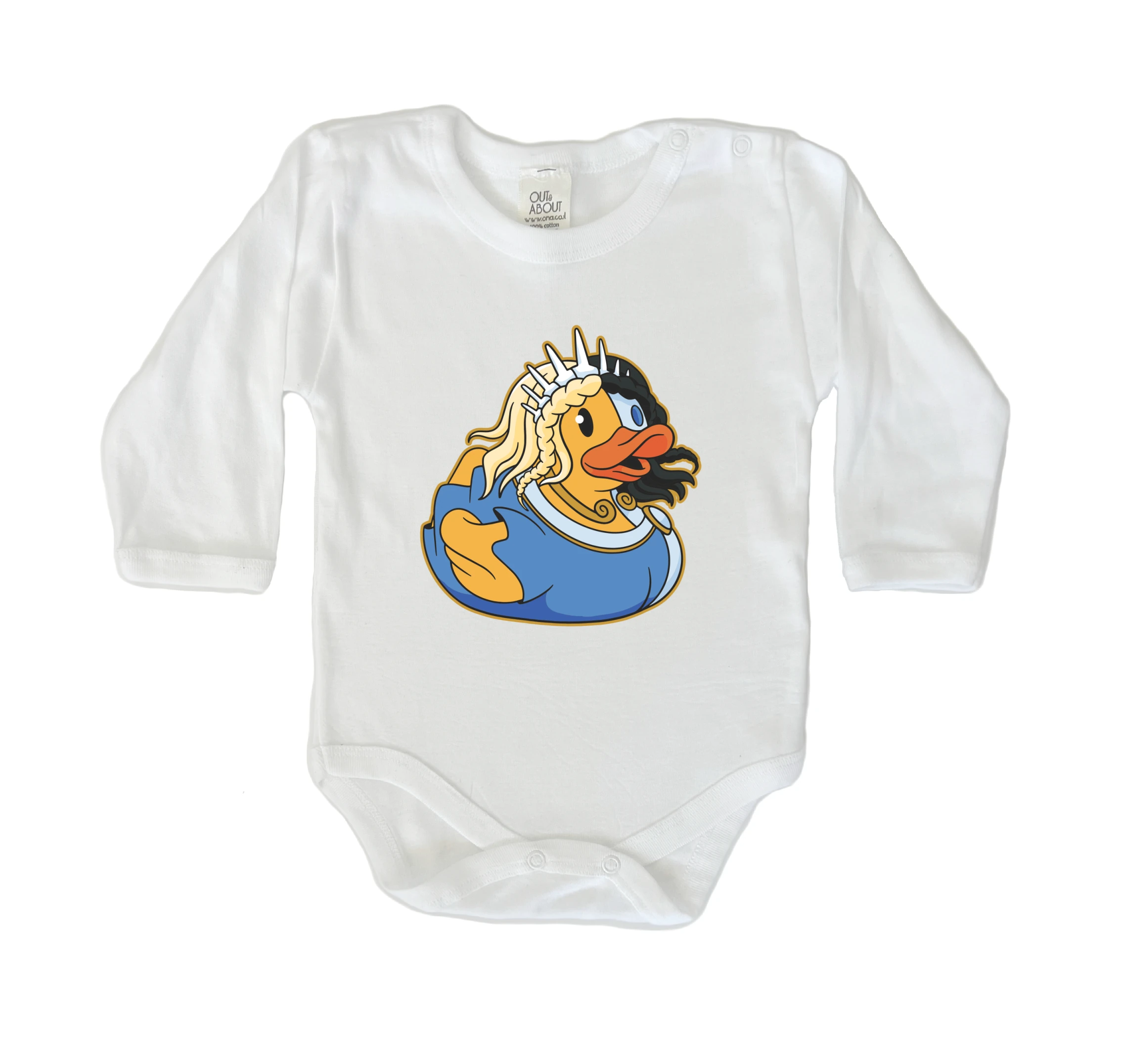 בגד גוף ברווזון חצי בלונדיני בגד גוף ברווזון חצי בלונדיני