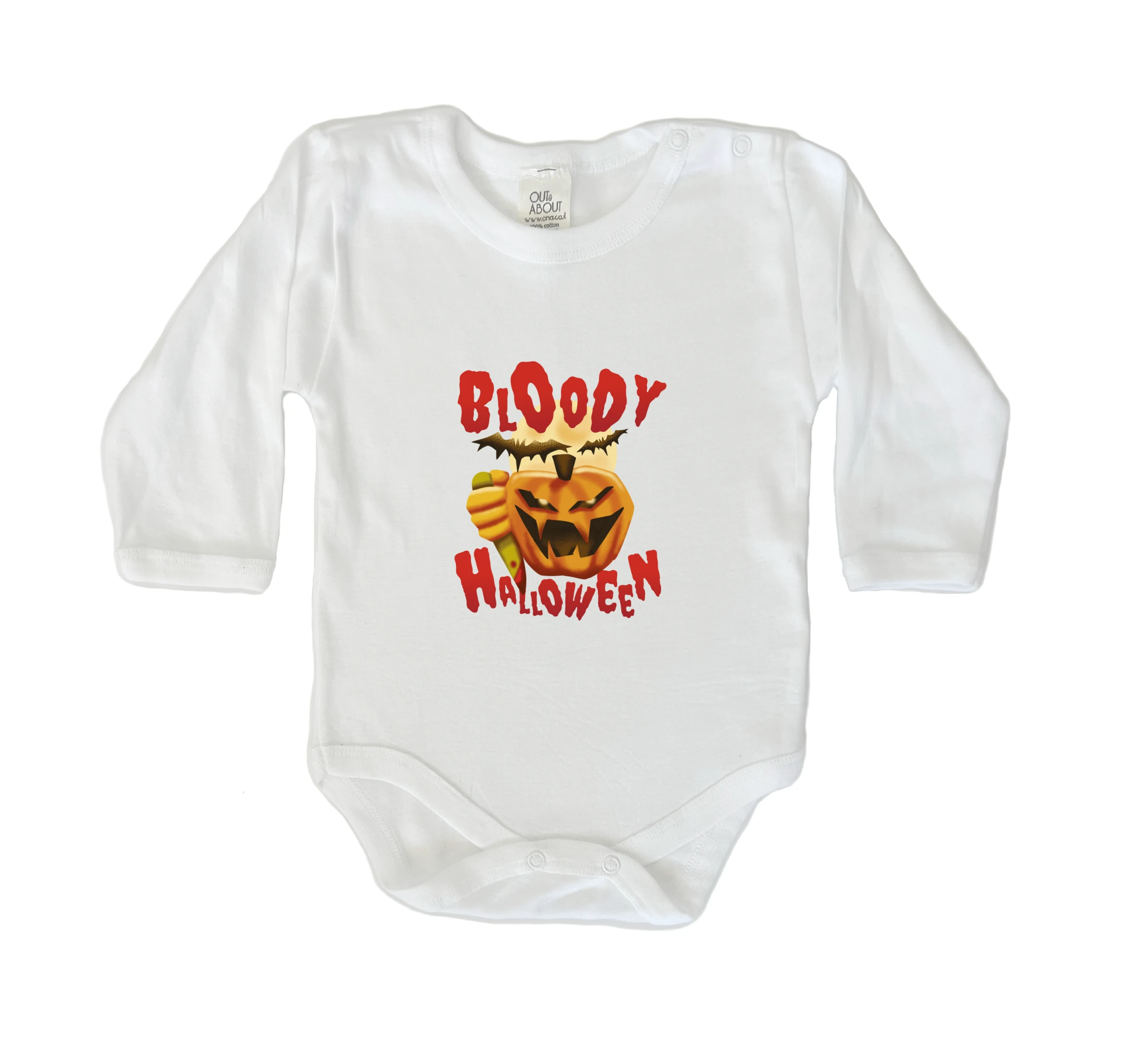 בגד גוף הלווין שמח בגד גוף הלווין שמח