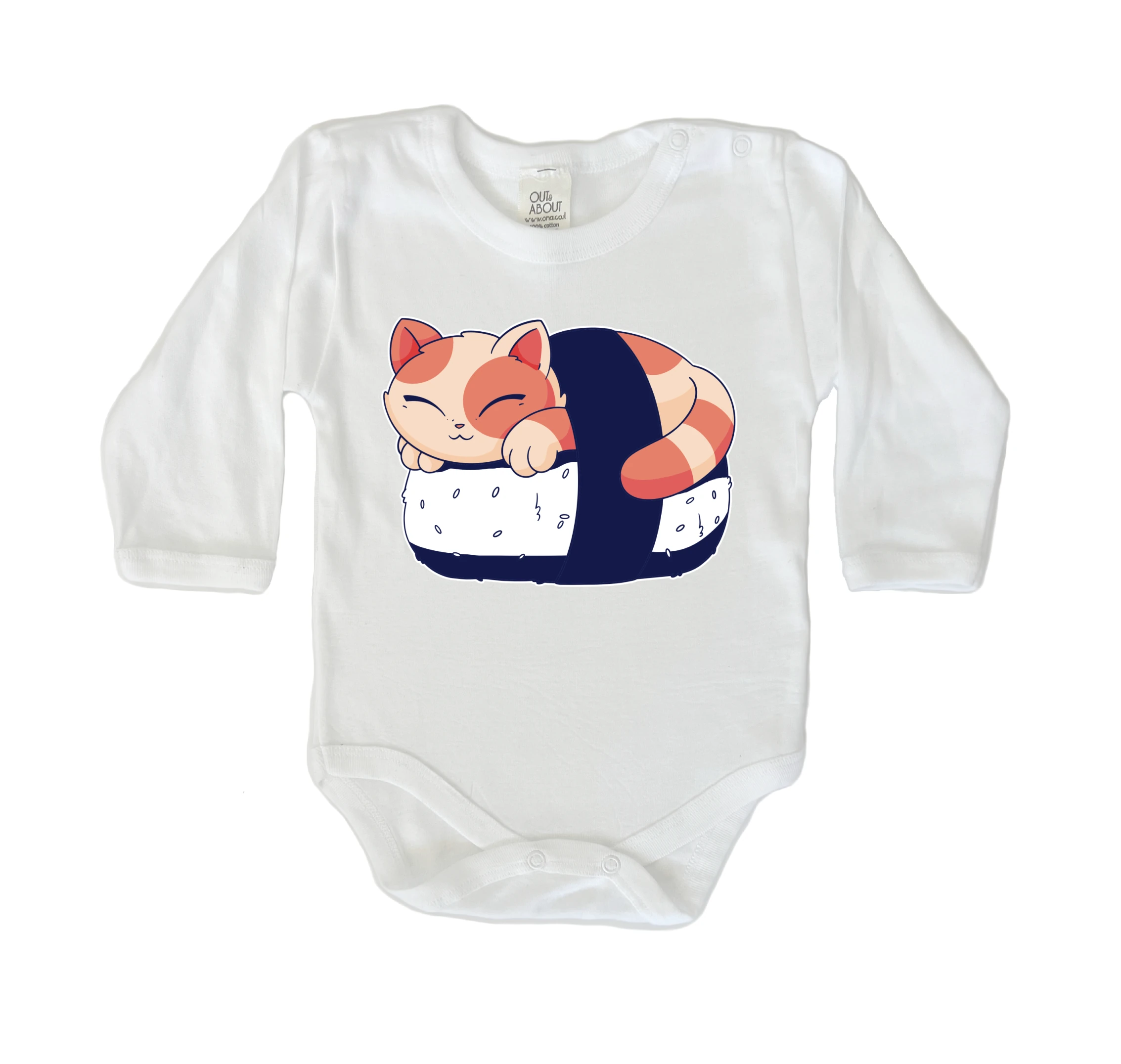 בגד גוף חתול סושי