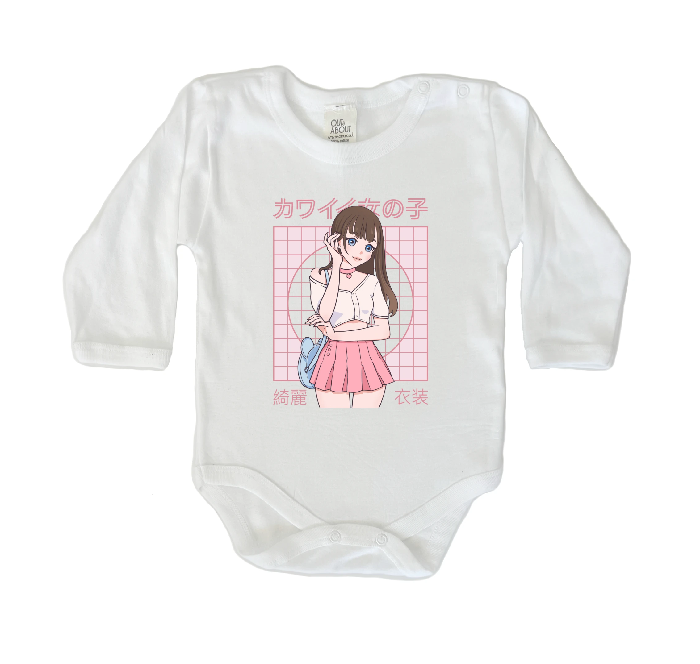 בגד גוף נערה אנימה