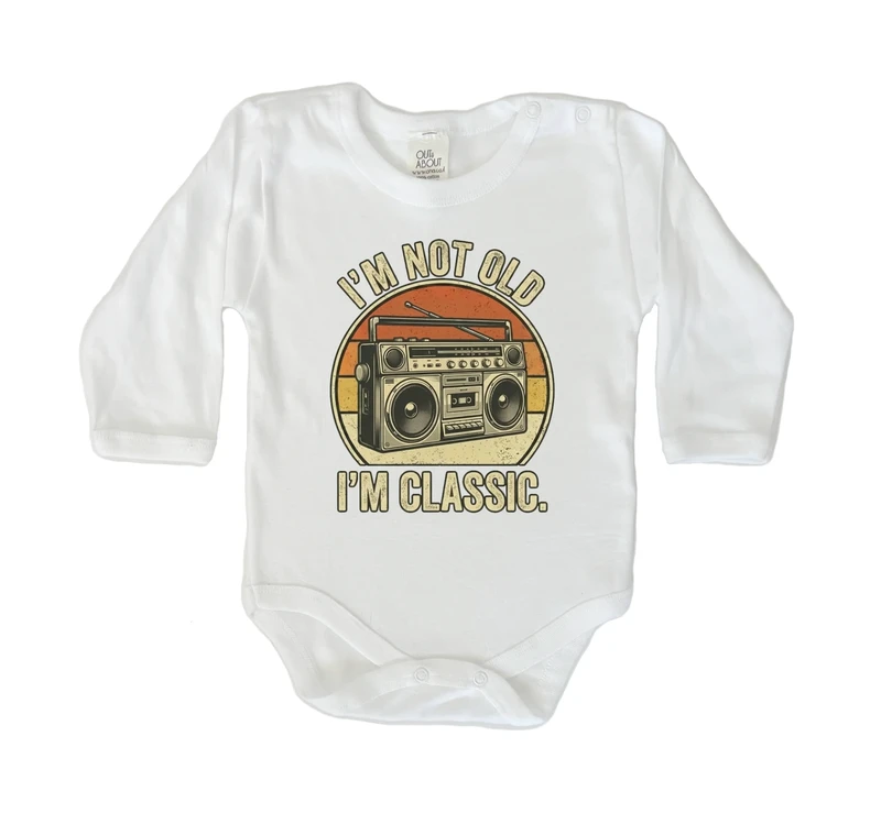 בגד גוף not old classic boombox