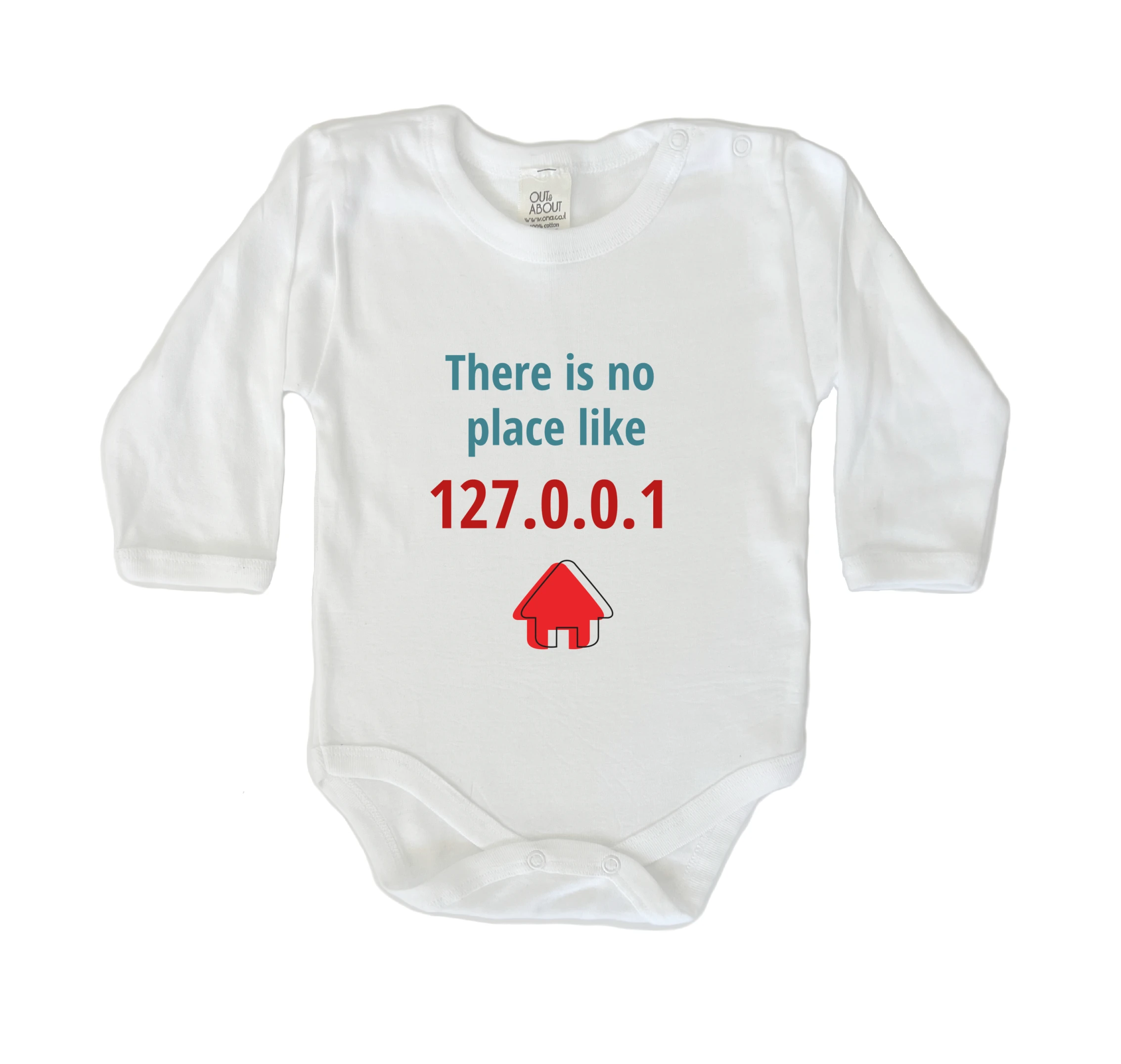 בגד גוף Noplace 127.0.0.1 בגד גוף Noplace 127.0.0.1