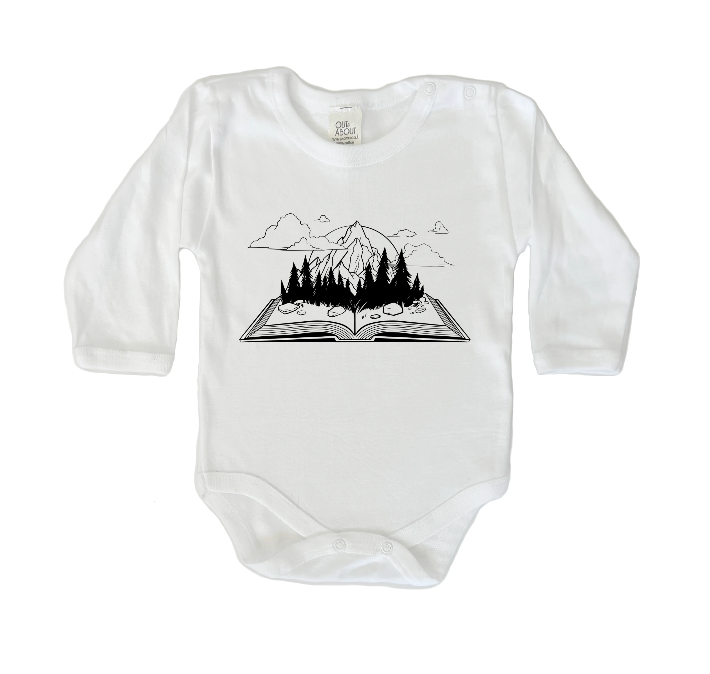 בגד גוף ספר פתוח בגד גוף ספר פתוח