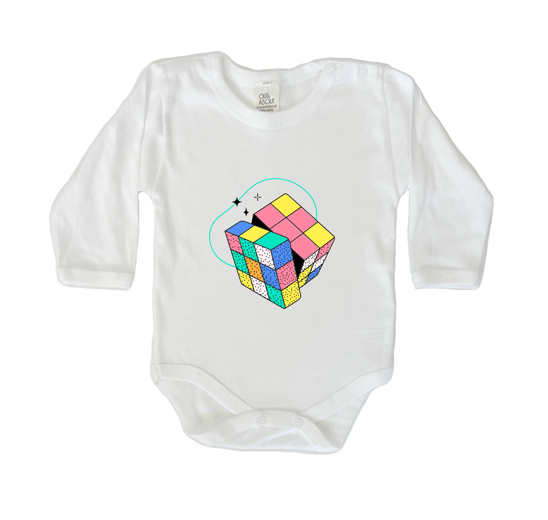 בגד גוף קוביה הונגרית רטרו בגד גוף קוביה הונגרית רטרו