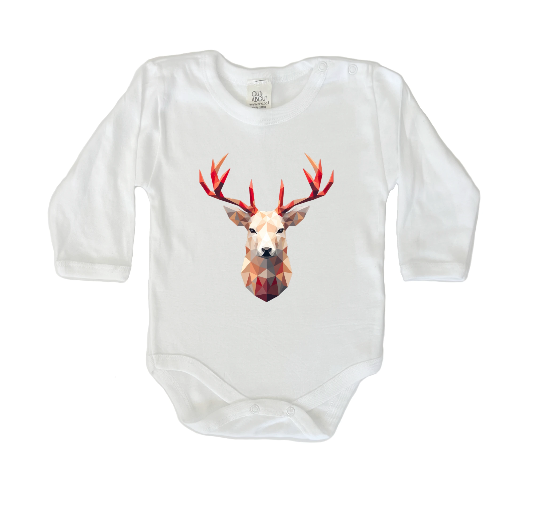 בגד גוף Triangulated deer 3