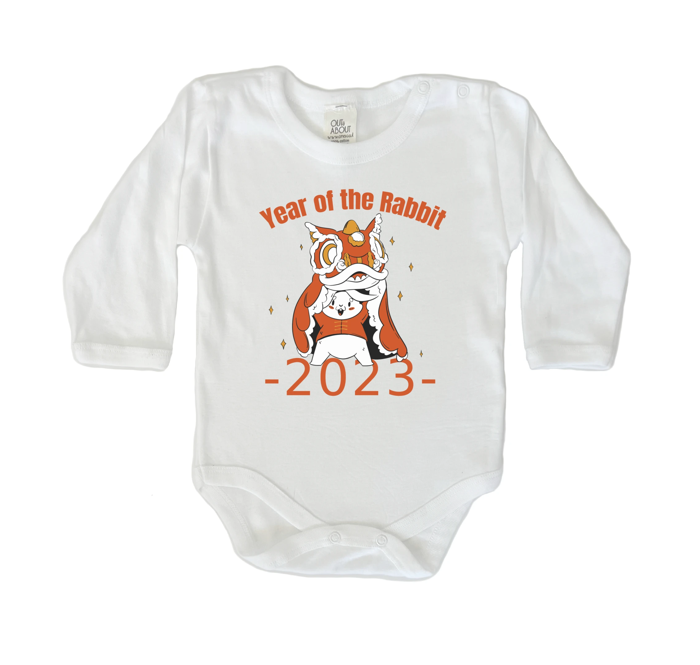 בגד גוף שנת הארנב בגד גוף שנת הארנב