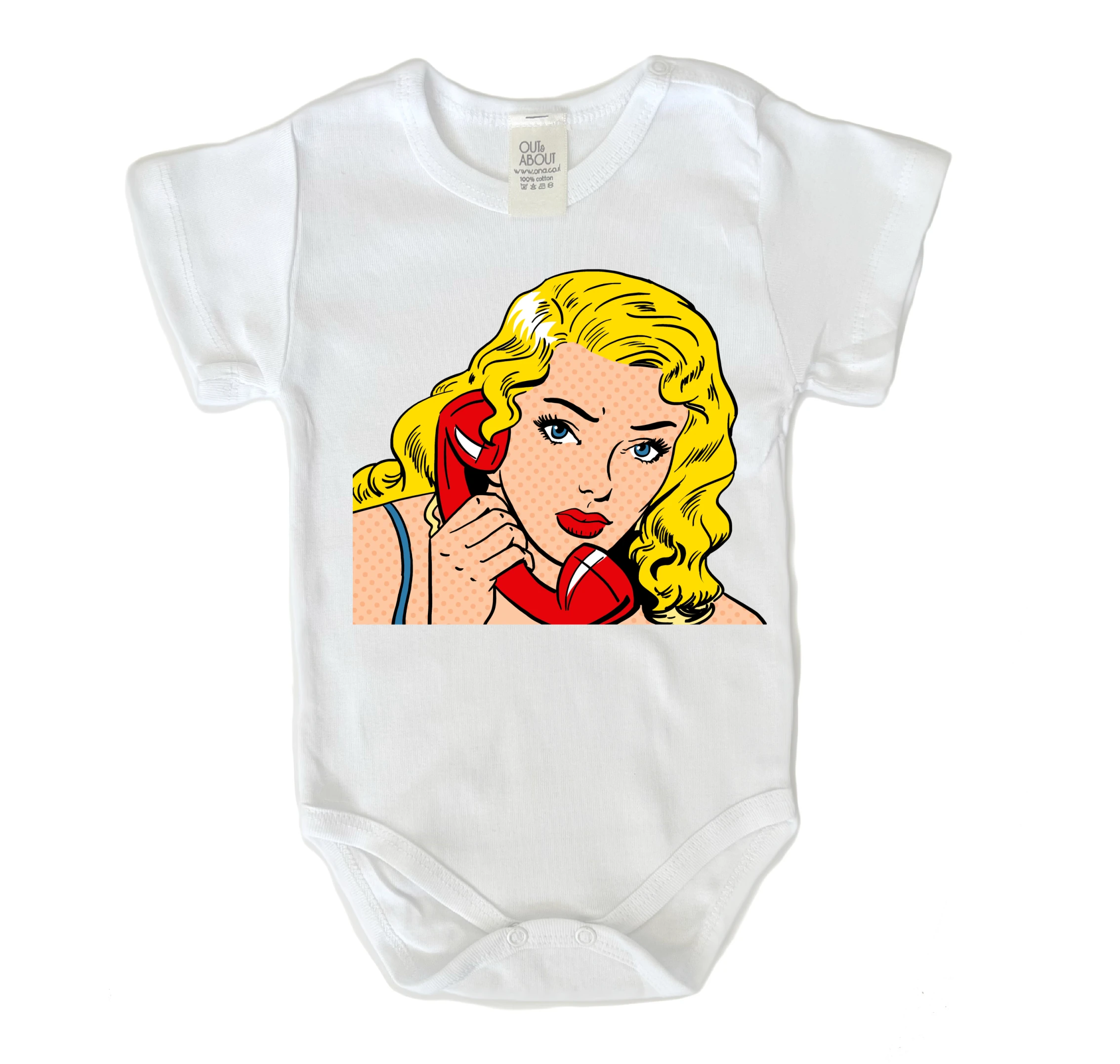 בגד גוף פופ ארט 5 בגד גוף פופ ארט 5