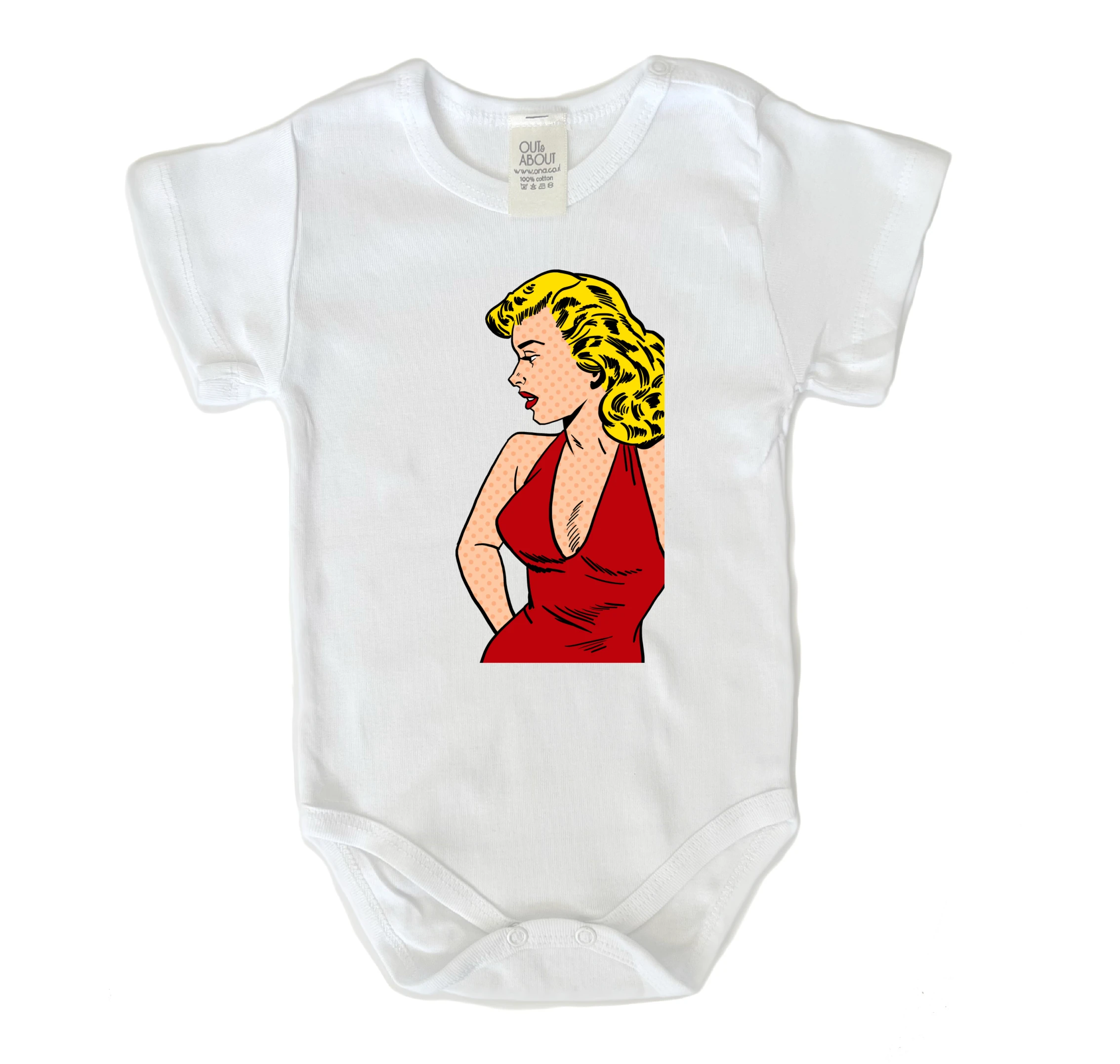 בגד גוף פופ ארט 7 בגד גוף פופ ארט 7