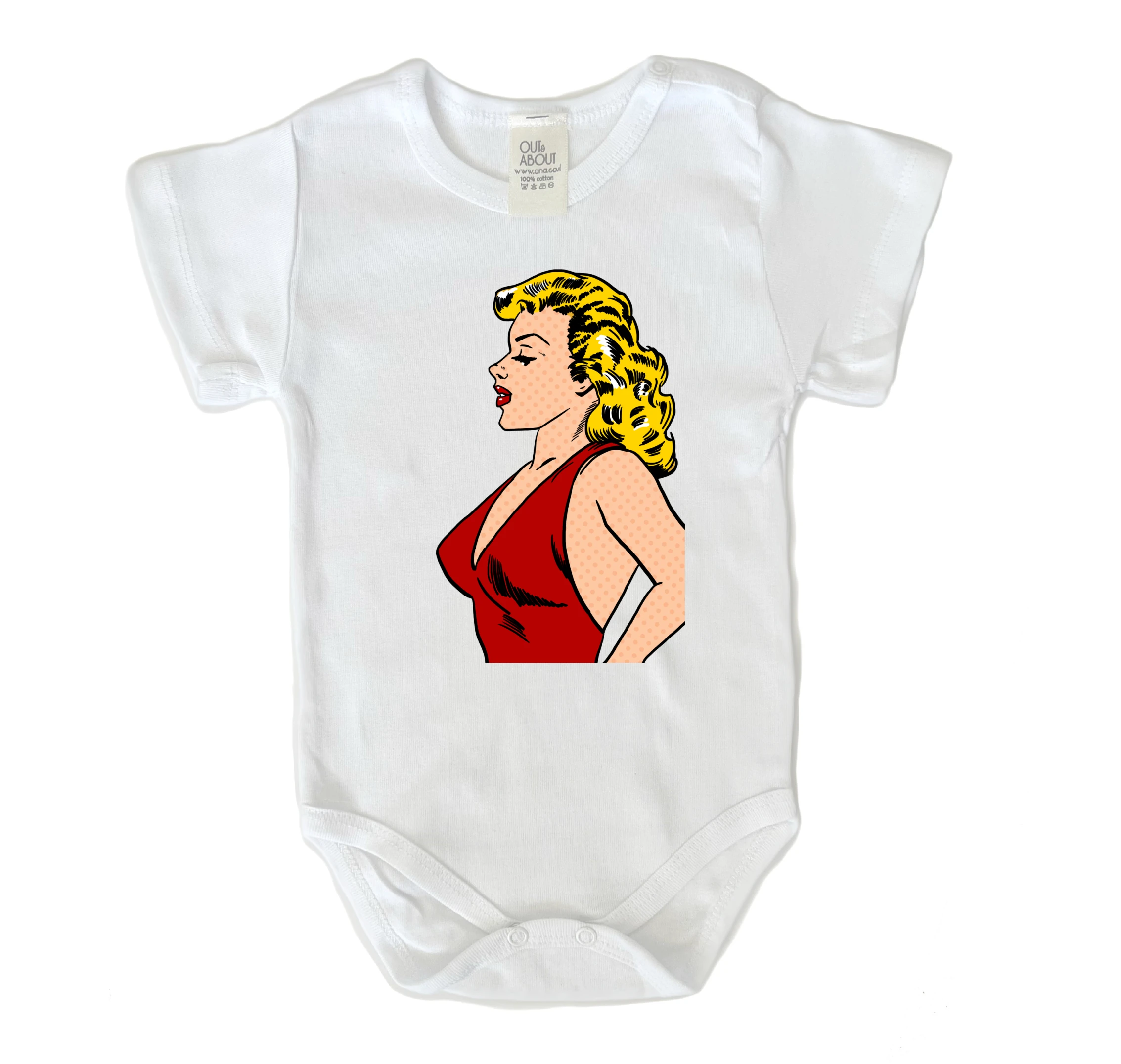 בגד גוף פופ ארט 10 בגד גוף פופ ארט 10