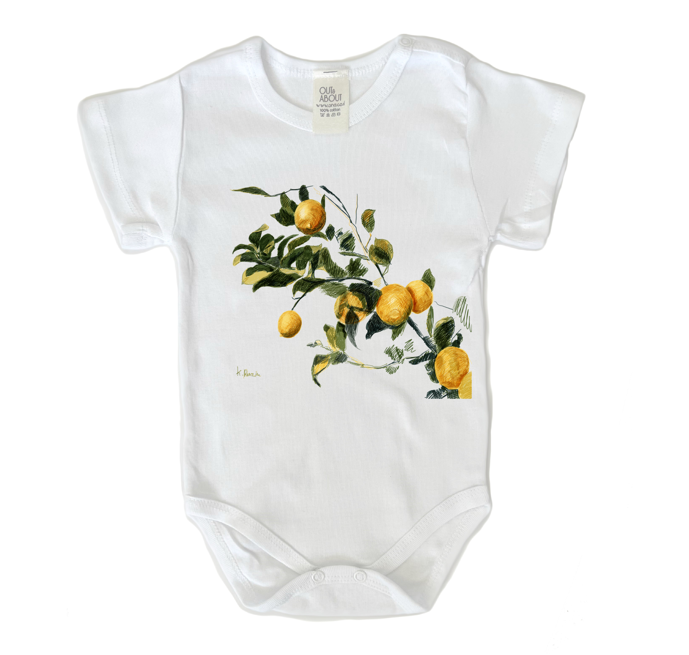 בגד גוף עץ לימון בגד גוף עץ לימון