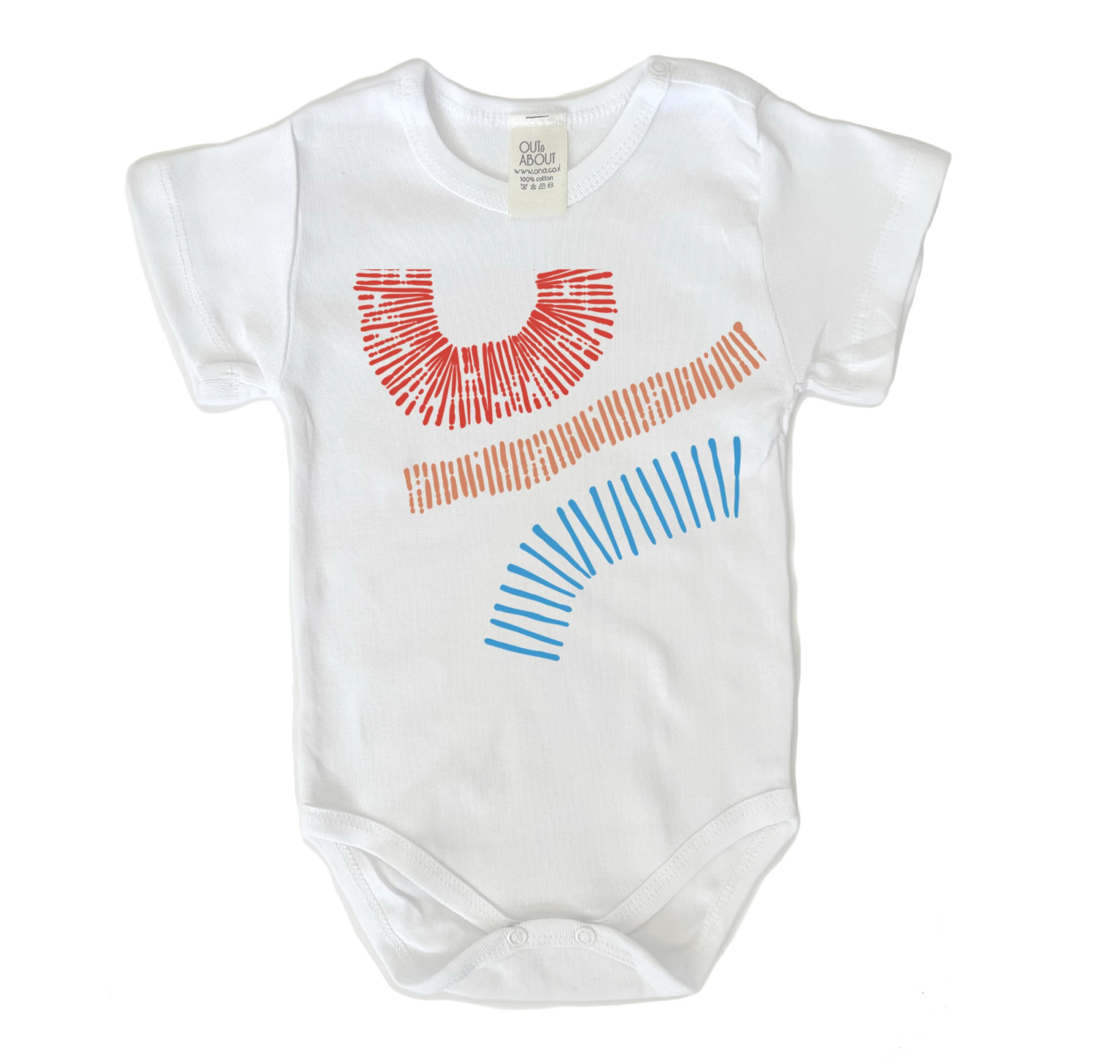 בגד גוף אבסטרקטי 3 בגד גוף אבסטרקטי 3