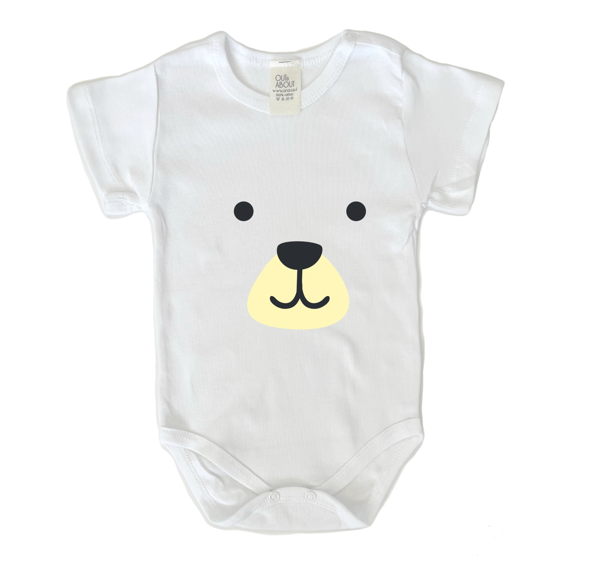 בגד גוף פרצוף דובי