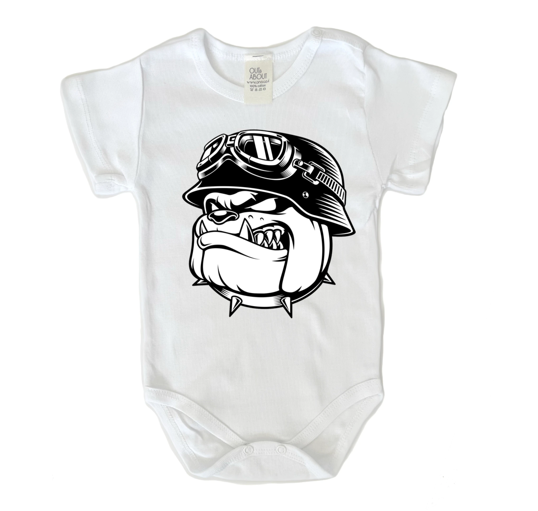 בגד גוף בולדוג אופנוען בגד גוף בולדוג אופנוען