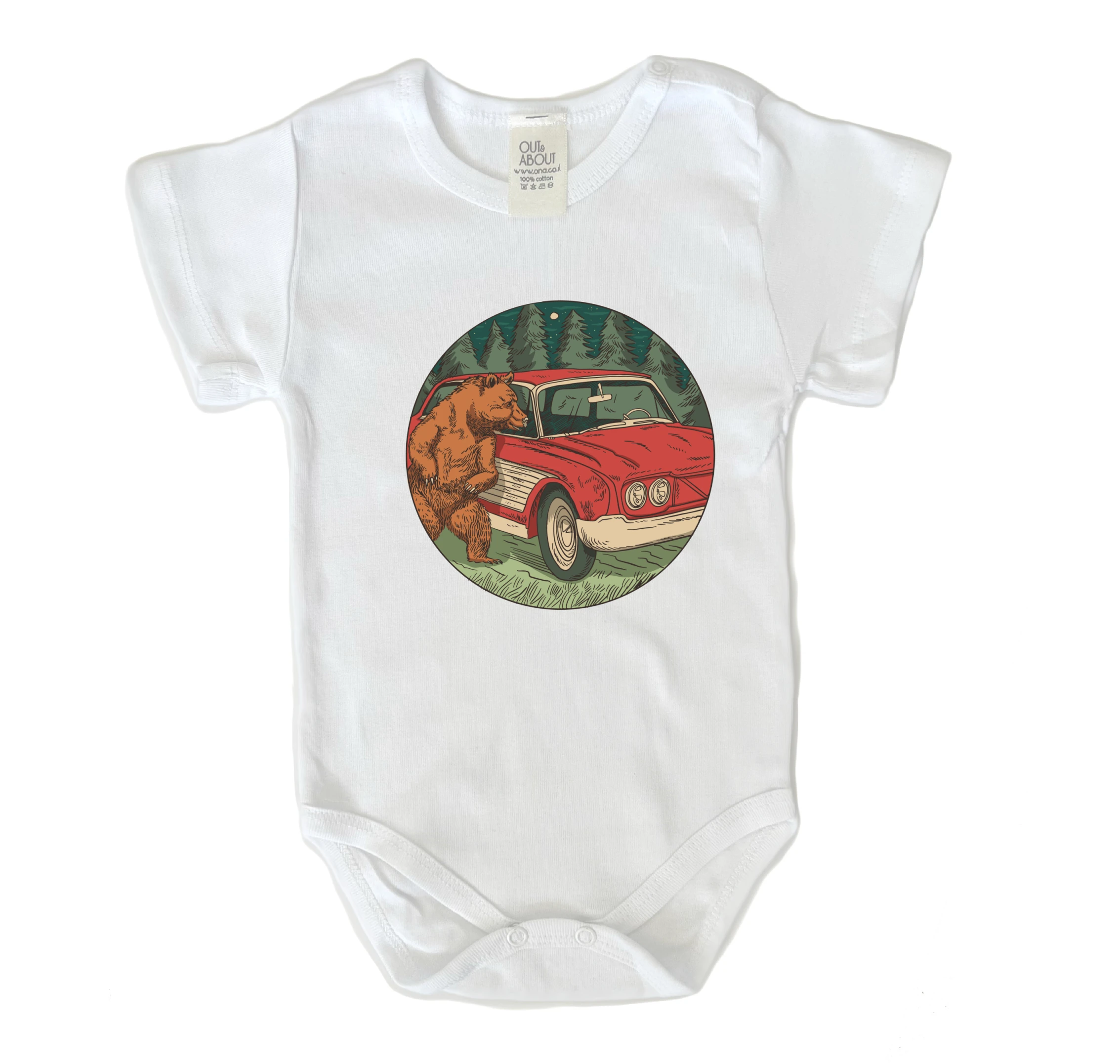 בגד גוף הפתעה בקמפינג