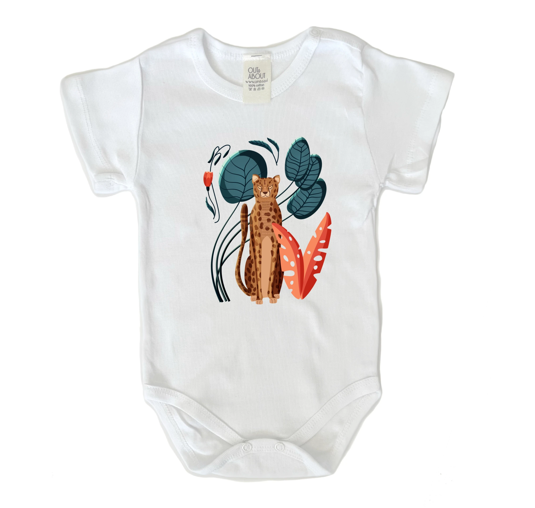 בגד גוף צ’יטה פרחוני