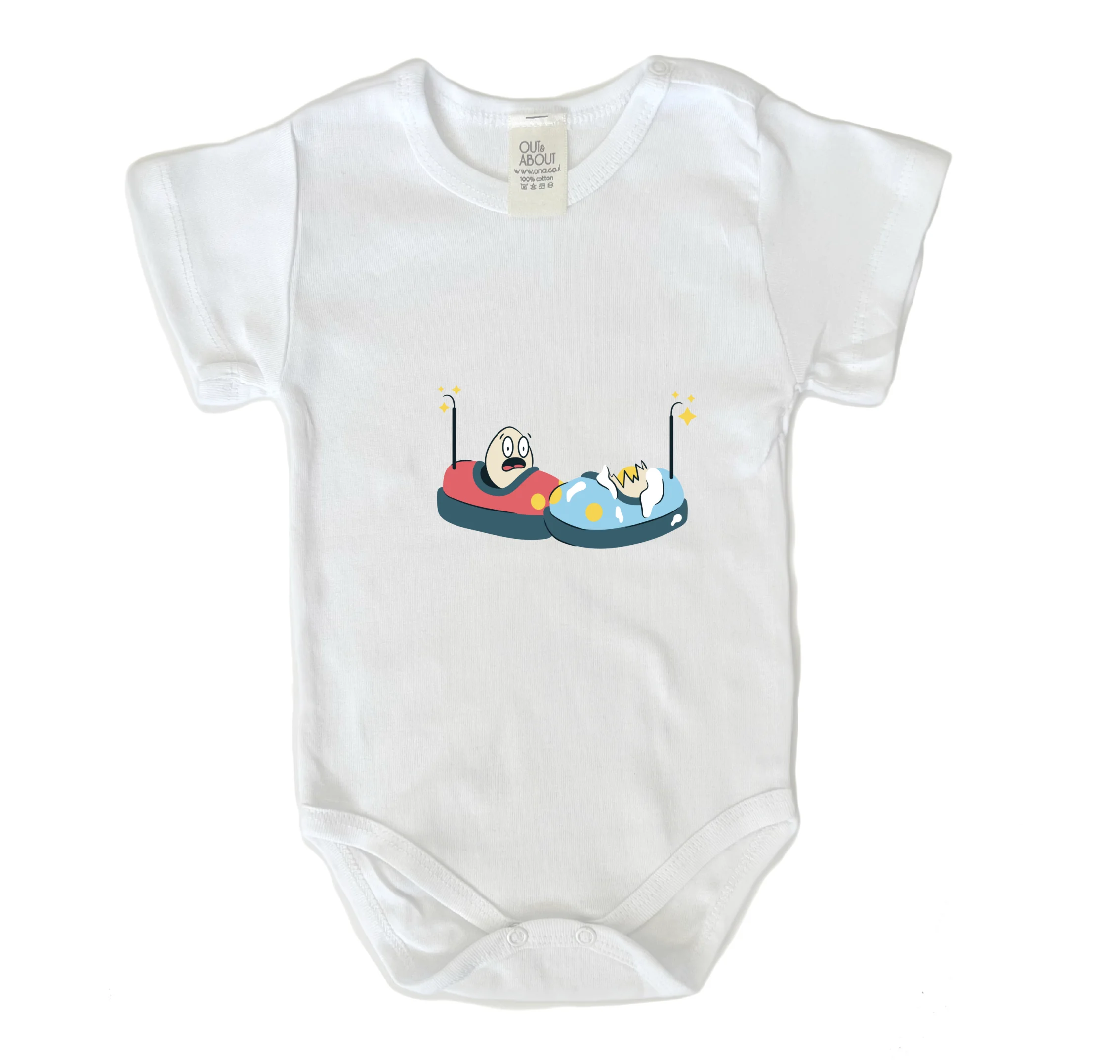 בגד גוף ביצים מתנגשות