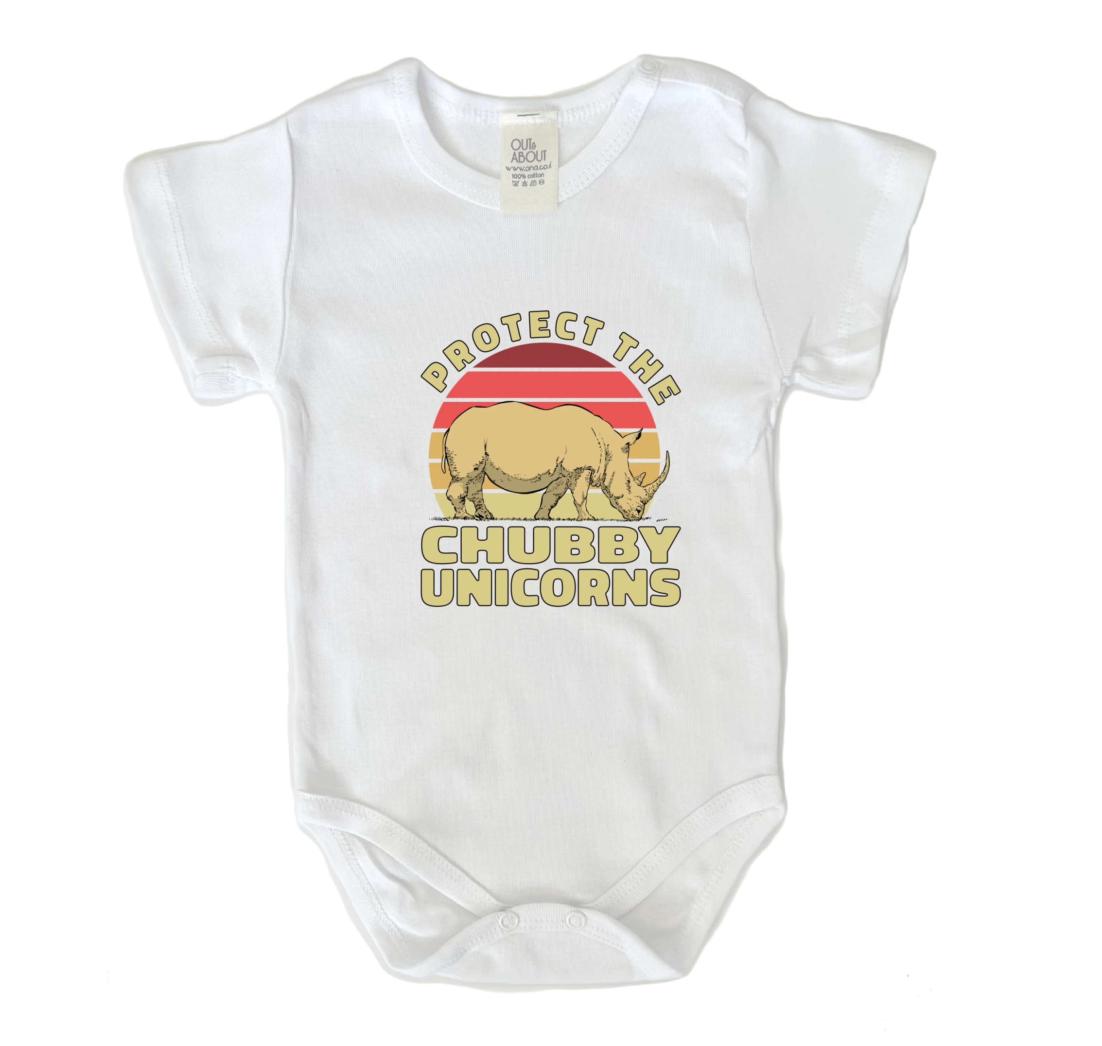 בגד גוף Chubby Unicorns בגד גוף Chubby Unicorns