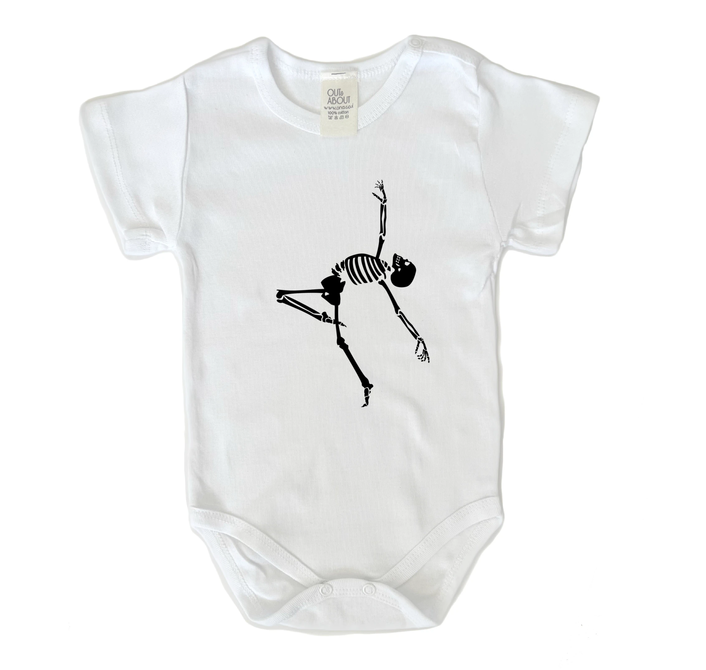 בגד גוף שלד רוקד בגד גוף שלד רוקד