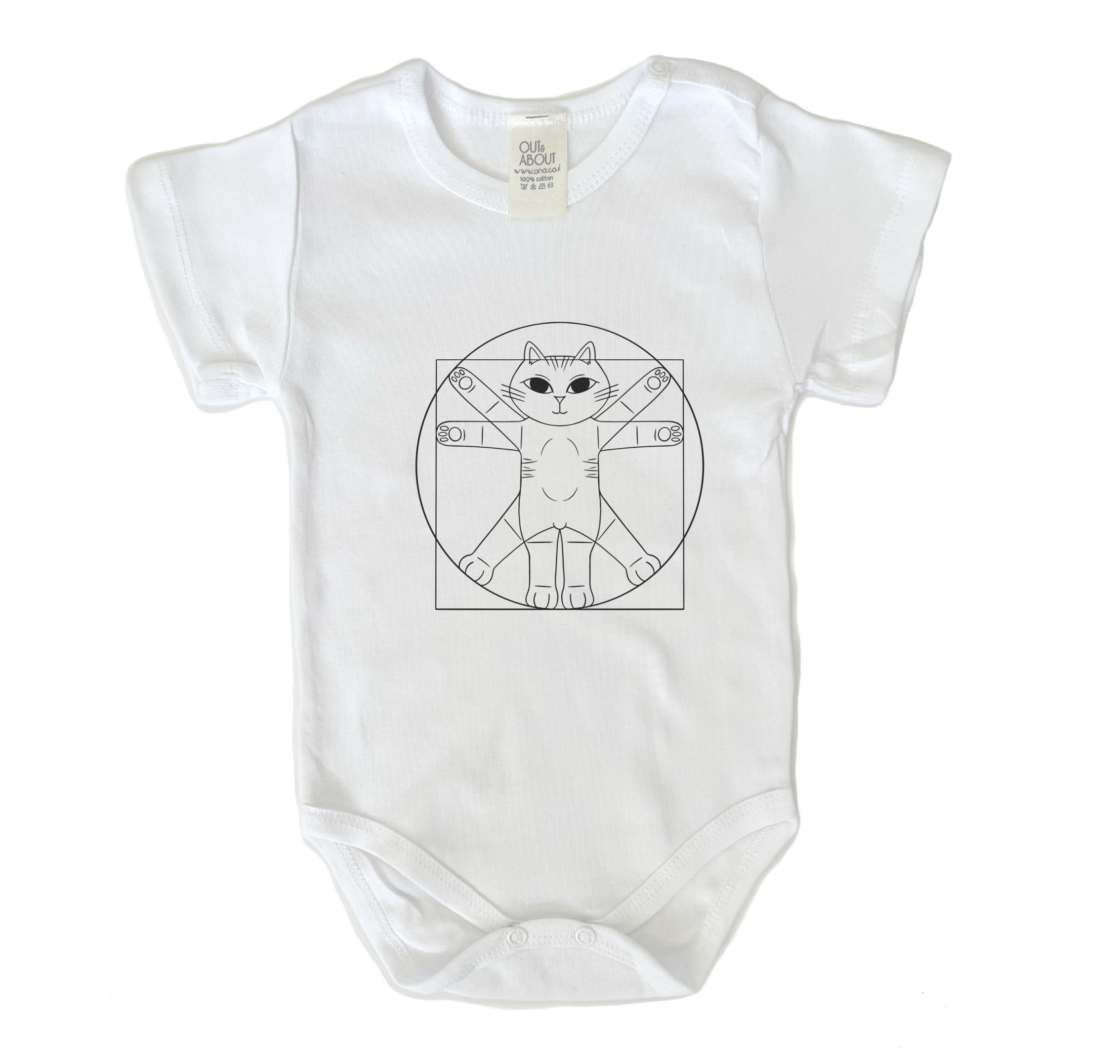 בגד גוף חתול דה וינצי